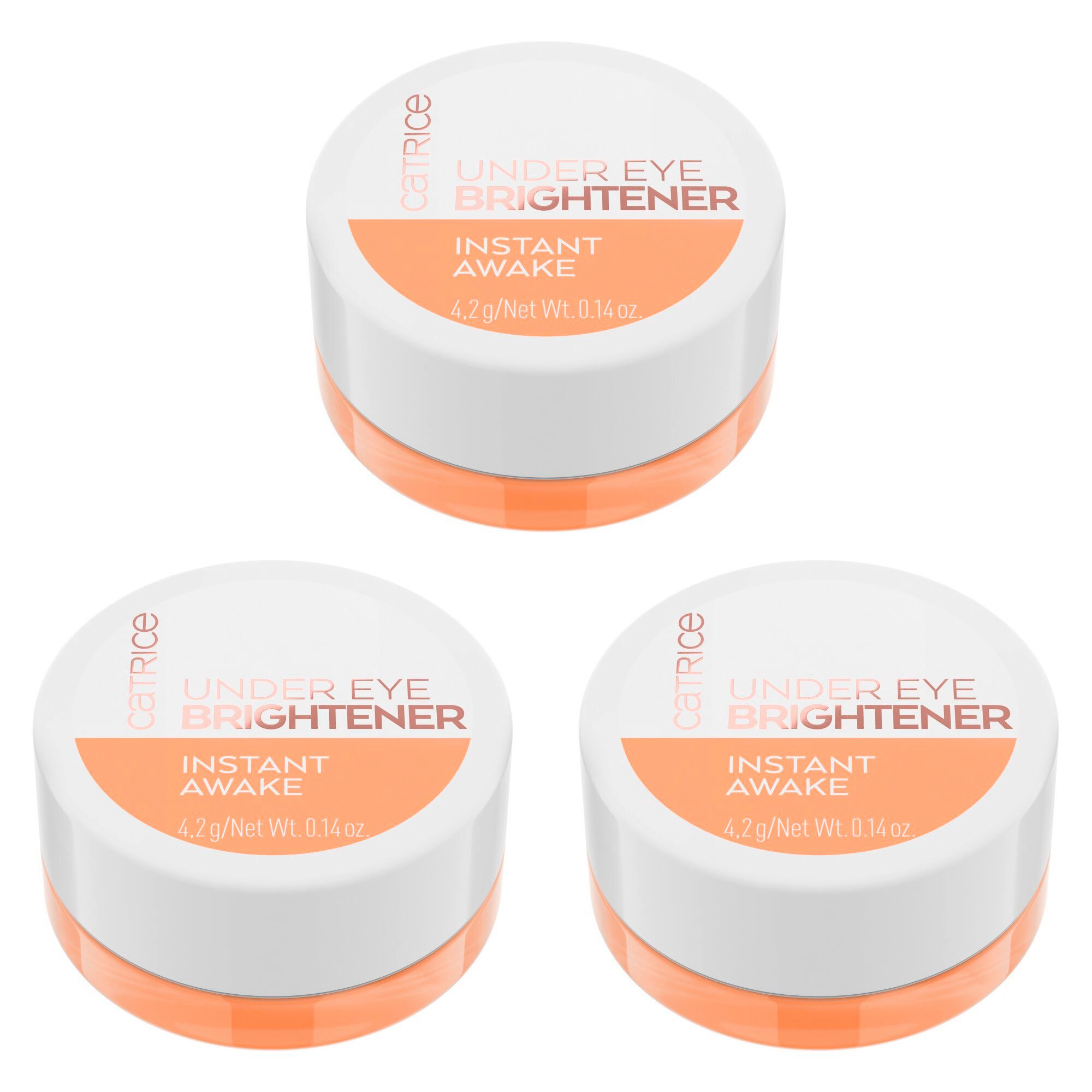 Catrice Augenpflege-Set Under Eye Brightener, 3-tlg.