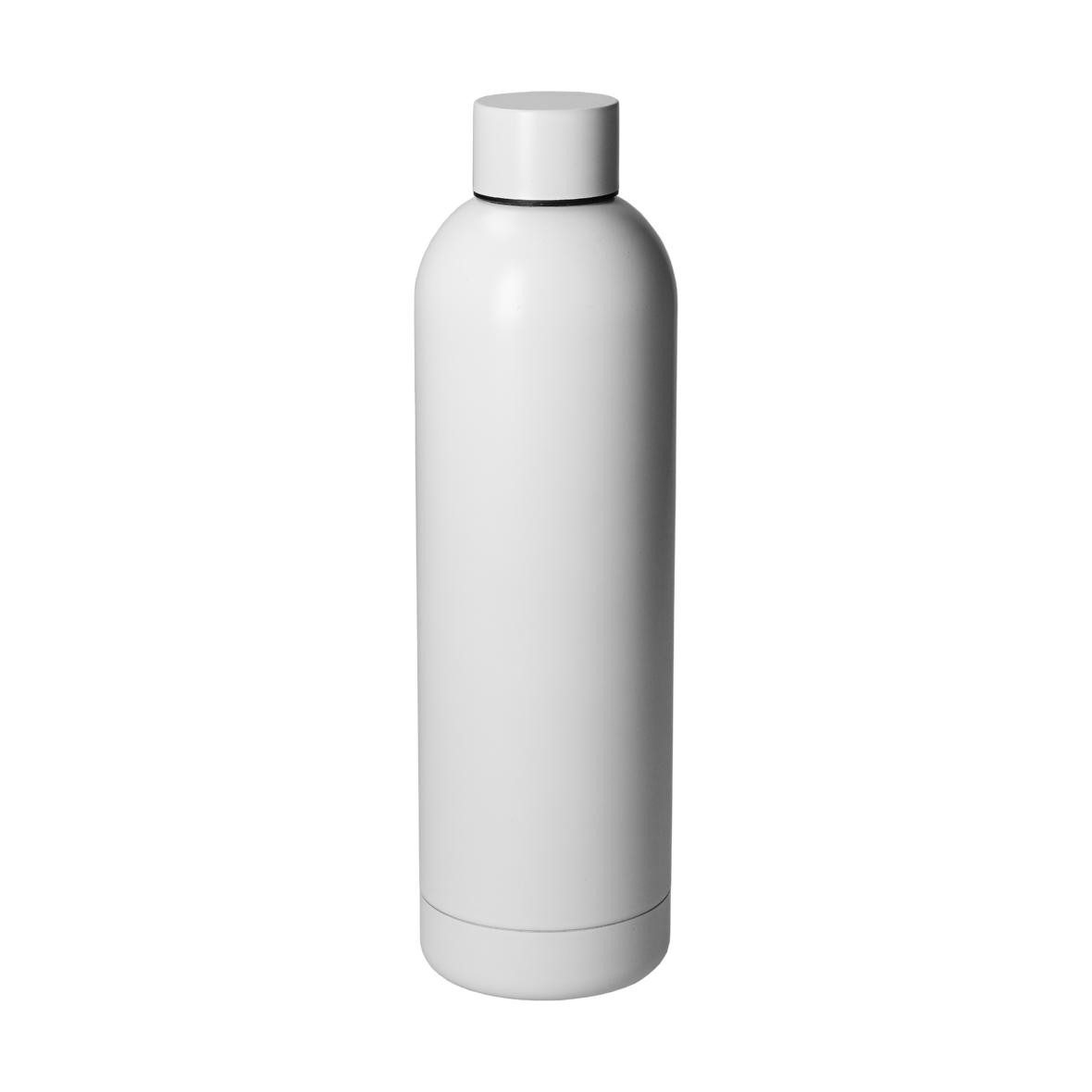 elasto Thermoflasche IBIZA auslaufsichere Vakuumflasche 750 ml in weiß