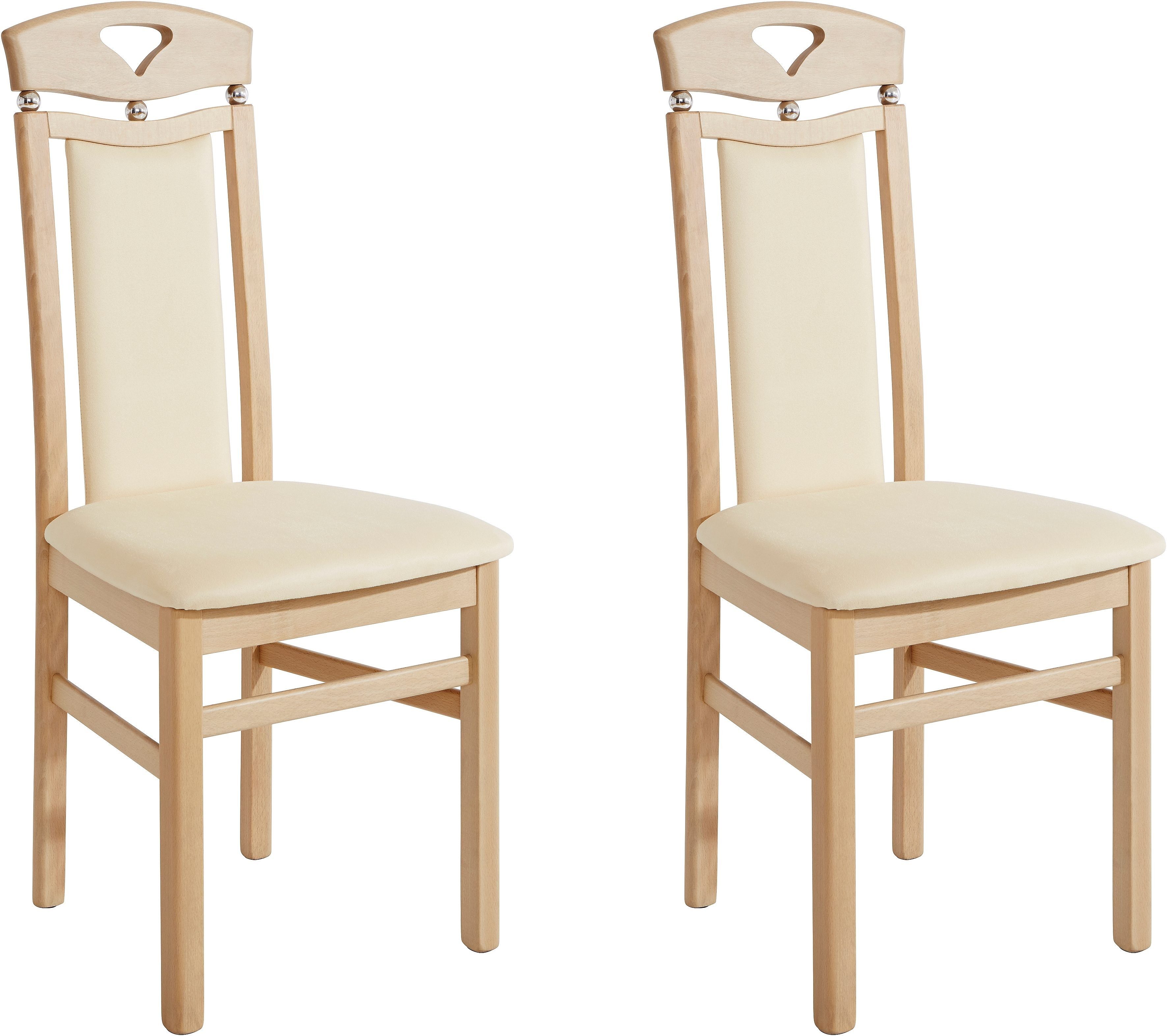 Home affaire Esszimmerstuhl Berta Küchenstuhl (Set, günstig online kaufen