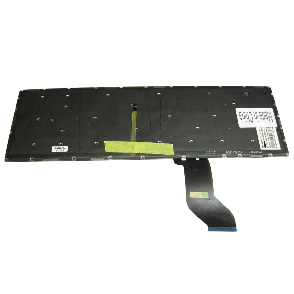 Trade-Shop Ersatz passend für Lenovo IdeaPad Y700 Y700-15ISK Y700-17ISK Tastatur (Tasten: Deutsch, QWERTZ / Farbe: Schwarz / mit Hintergrundbeleuchtung)