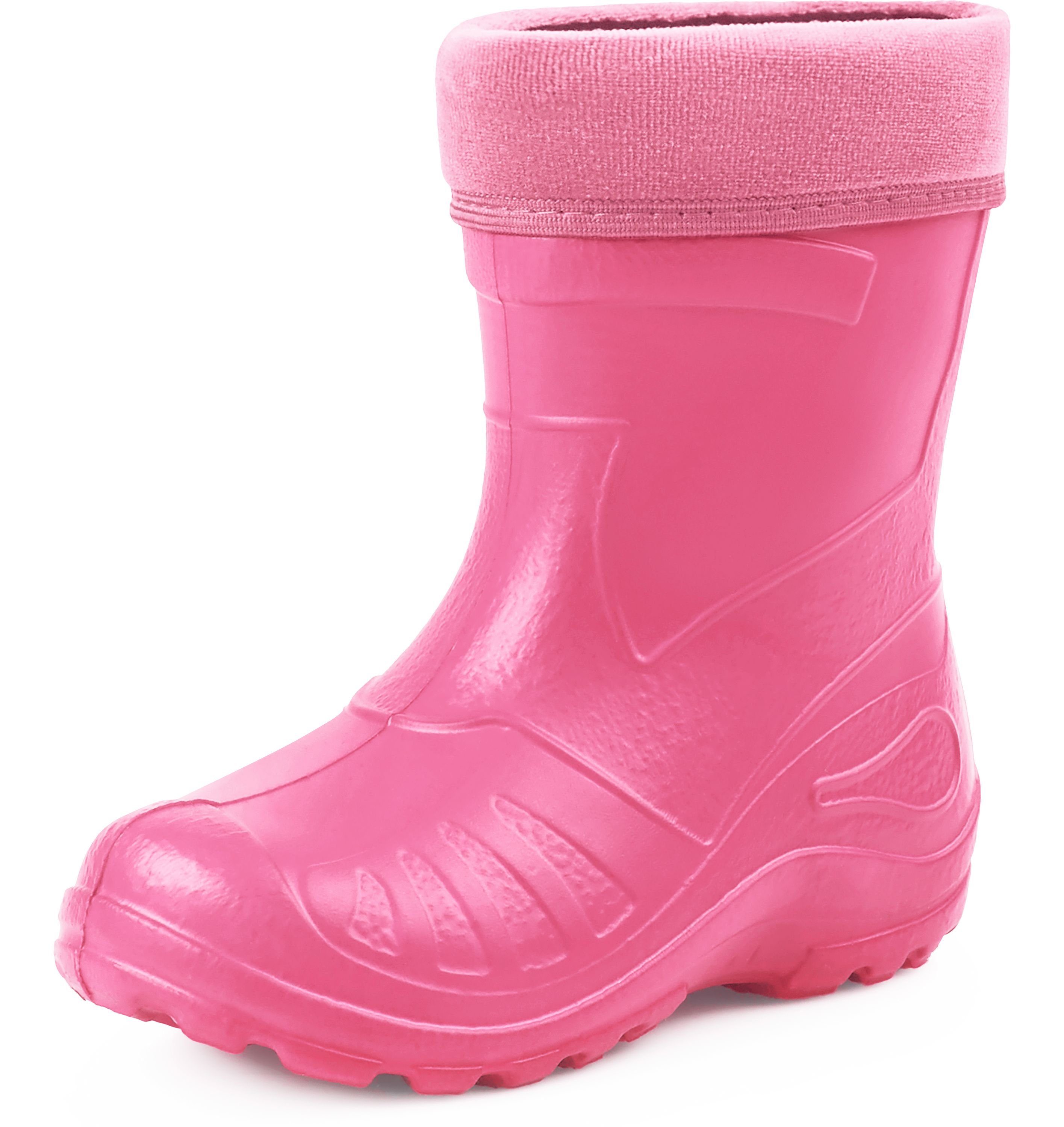 Ladeheid Kinder EVA Thermo Gummistiefel Regenstiefel gefüttert KL050  Gummistiefel