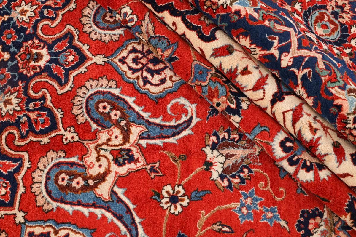 Orientteppich Isfahan 348x533 Handgeknüpfter Orientteppich Nain rechteckig, mm Perserteppich, 8 / Höhe: Trading