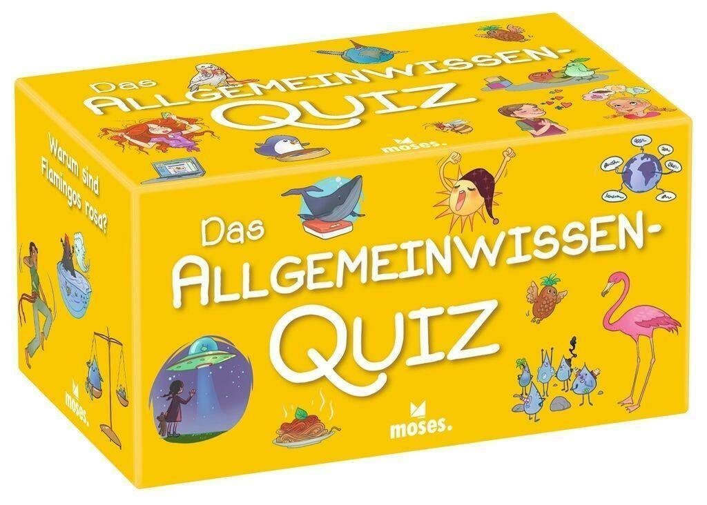 Spiel, Verlag Das Allgemeinwissen-Quiz Moses.