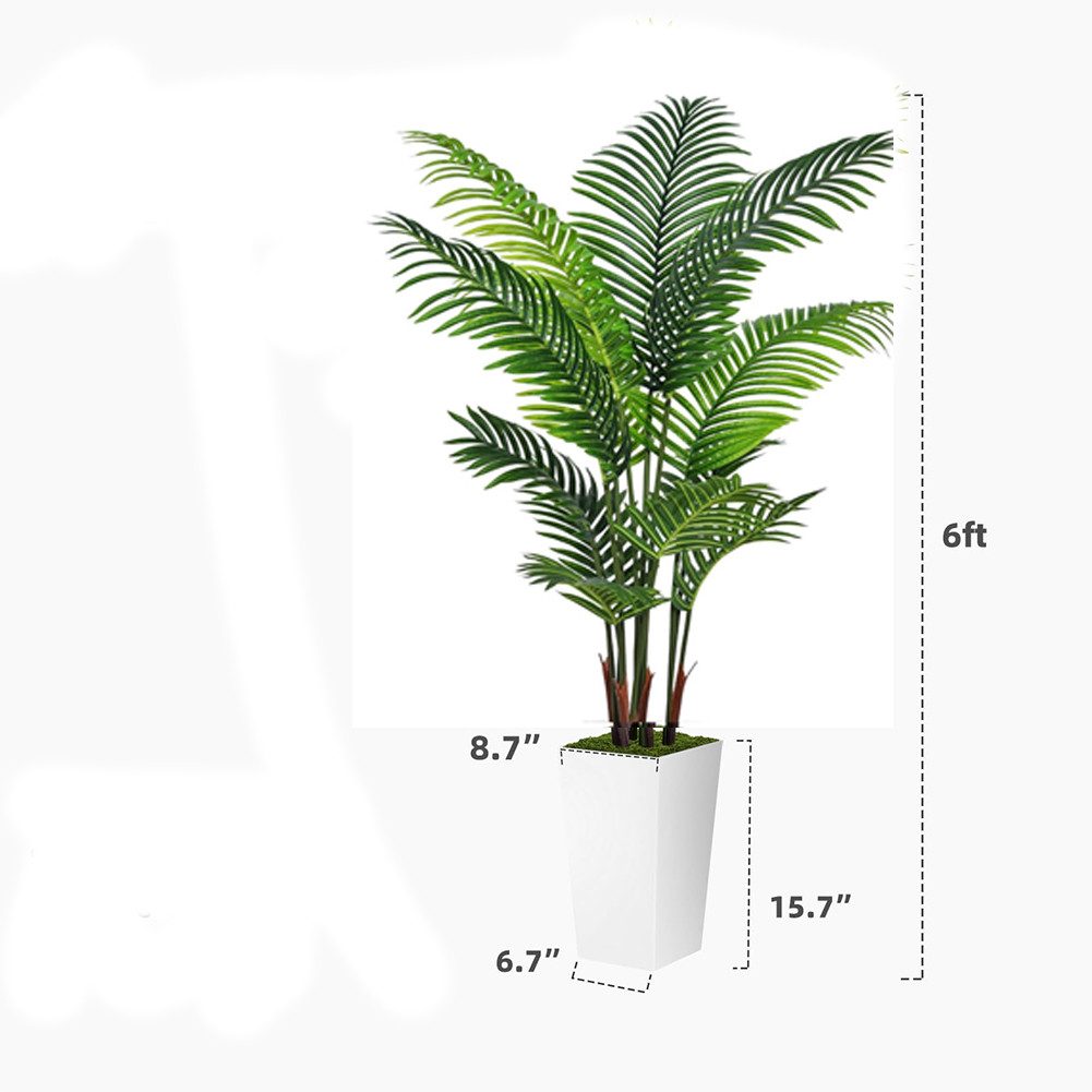 Künstliche Zimmerpflanze Künstliche Pflanzen Palme Baum,Kunst-Areca Palme P günstig online kaufen