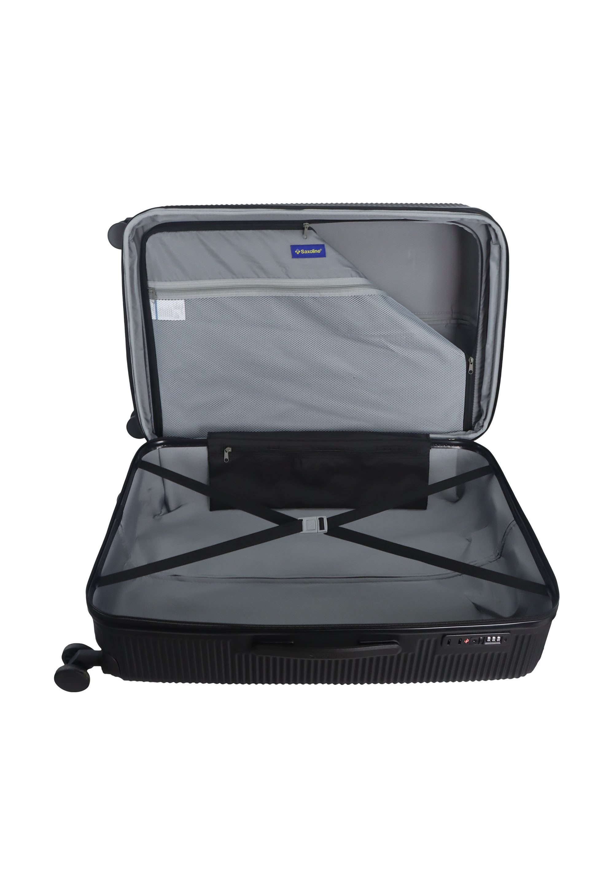 Saxoline® Koffer Twist, mit Teleskopgriff und TSA-Schloss