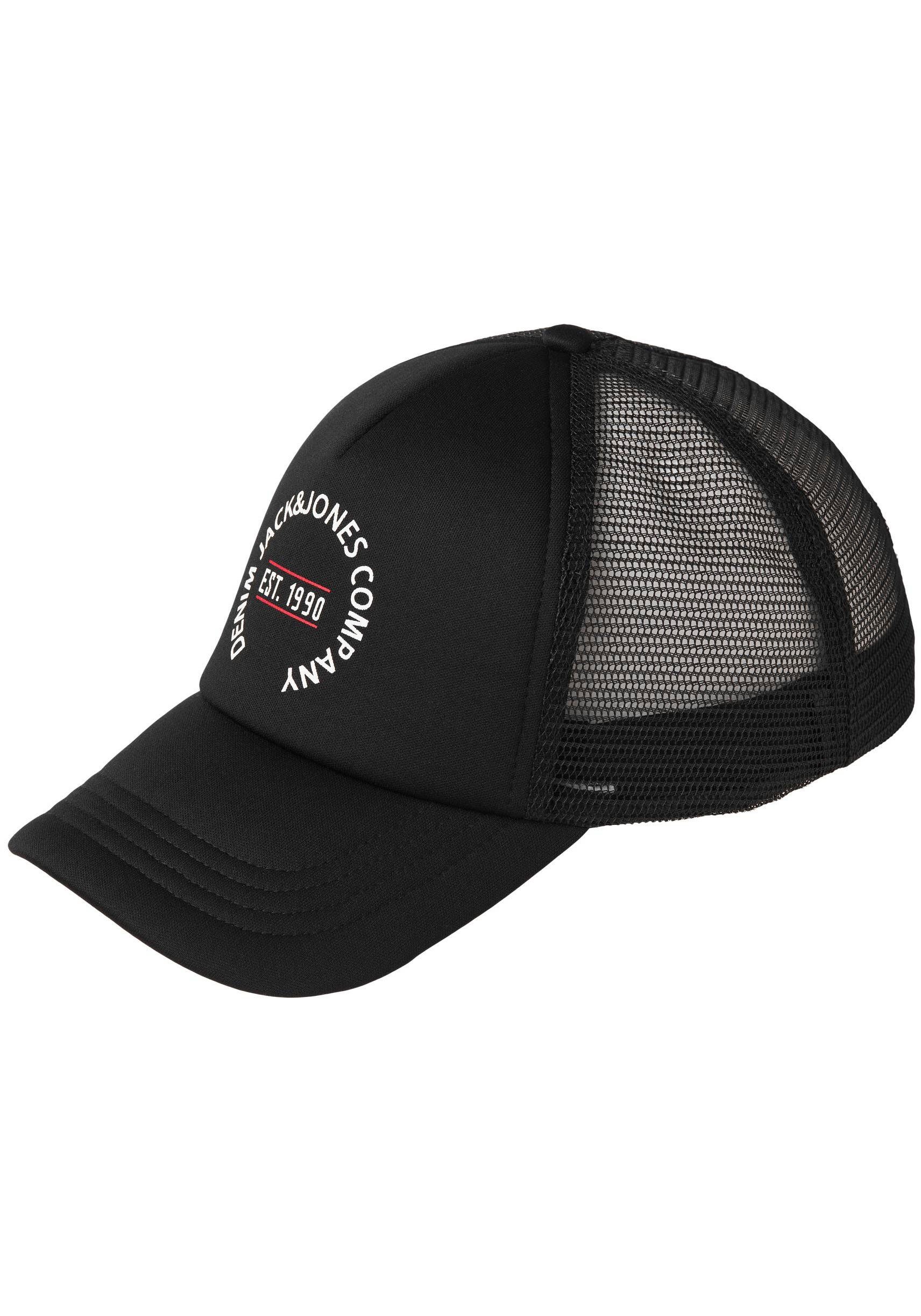 Jack & Jones Junior Trucker Cap JACDENNIS TRUCKER CAP JNR Black | Trucker Caps