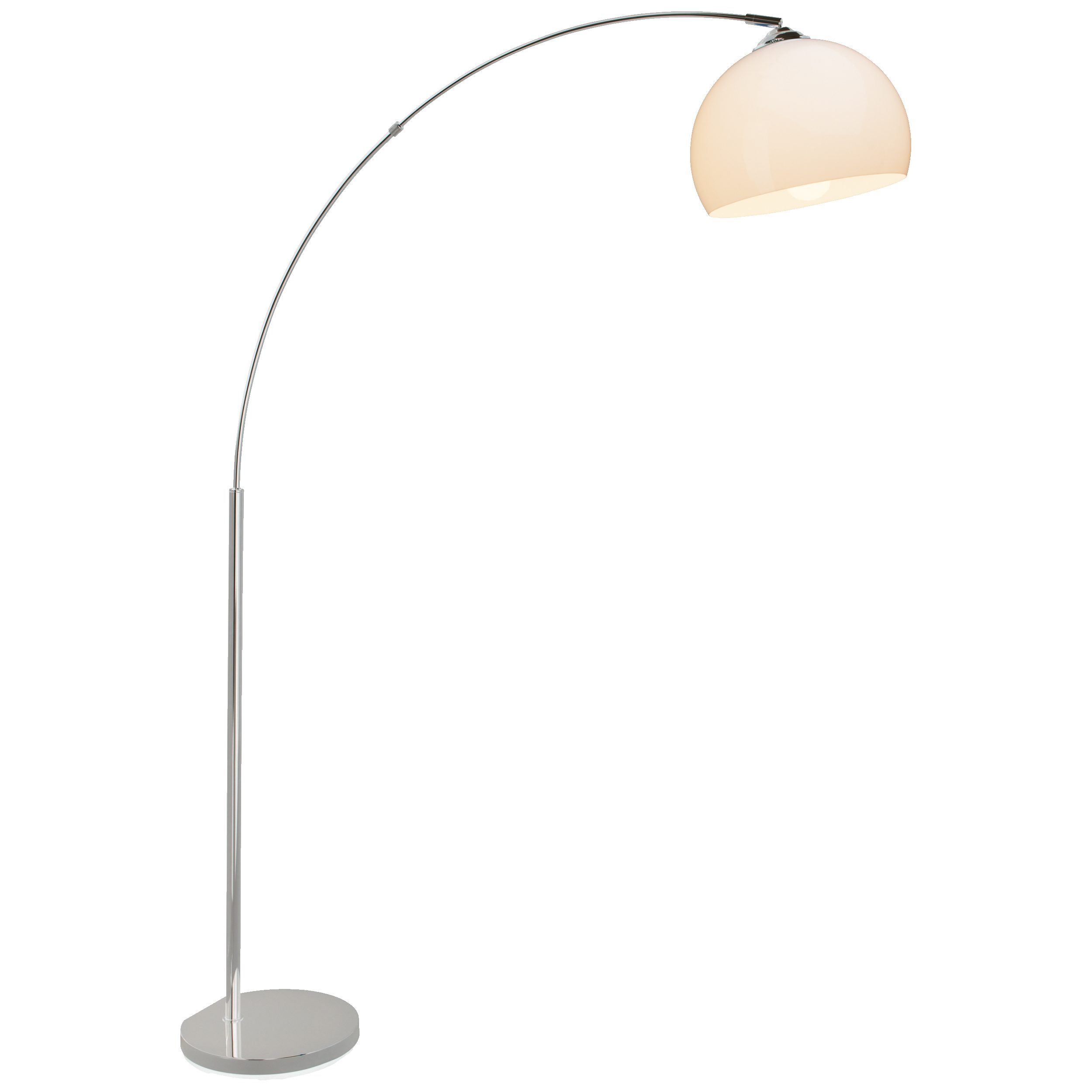 Lightbox Stehlampe, ohne Leuchtmittel, moderne Bogenlampe, günstig online kaufen
