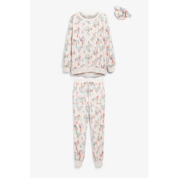 Next Pyjama Weicher langärmeliger Pyjama (3 tlg)