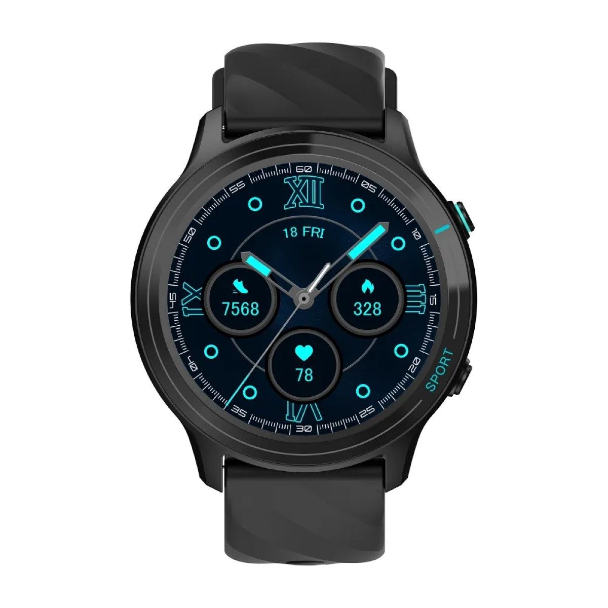 COFI 1453 O-100 Smartwatch 1,52 Zoll TFT-Display, IP68-Wasserdicht Smartwatch, 1-tlg., IP68 wasserdicht, Bluetooth 5.2, Anpassbare Zifferblätter