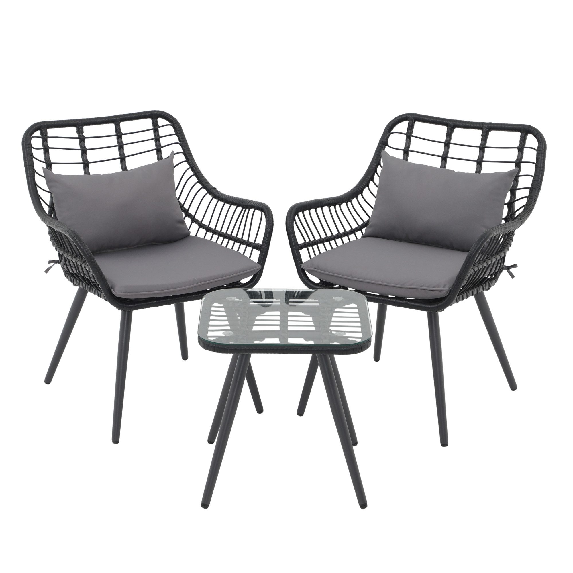 JOIVI Balkonset Bistro-Set, Gartenmöbel-Set, Balkonmöbel-Set für günstig online kaufen
