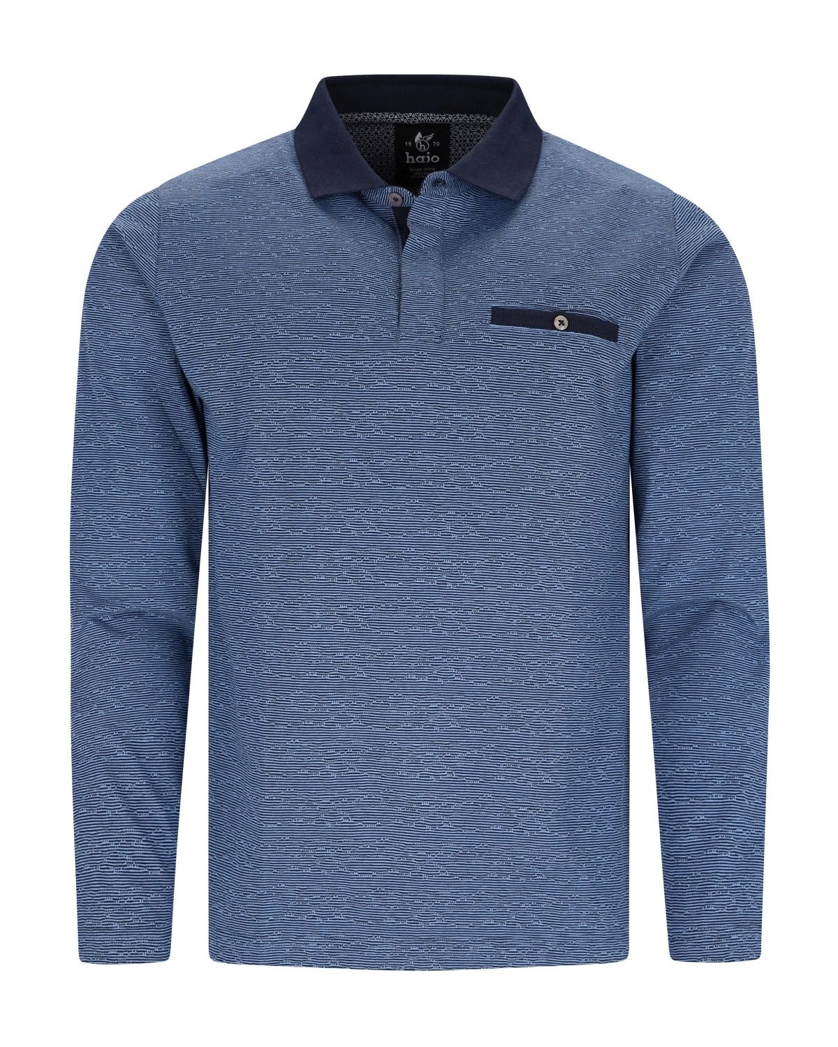 Hajo Poloshirt Jacquard-Polo in stay fresh-Qualität günstig online kaufen