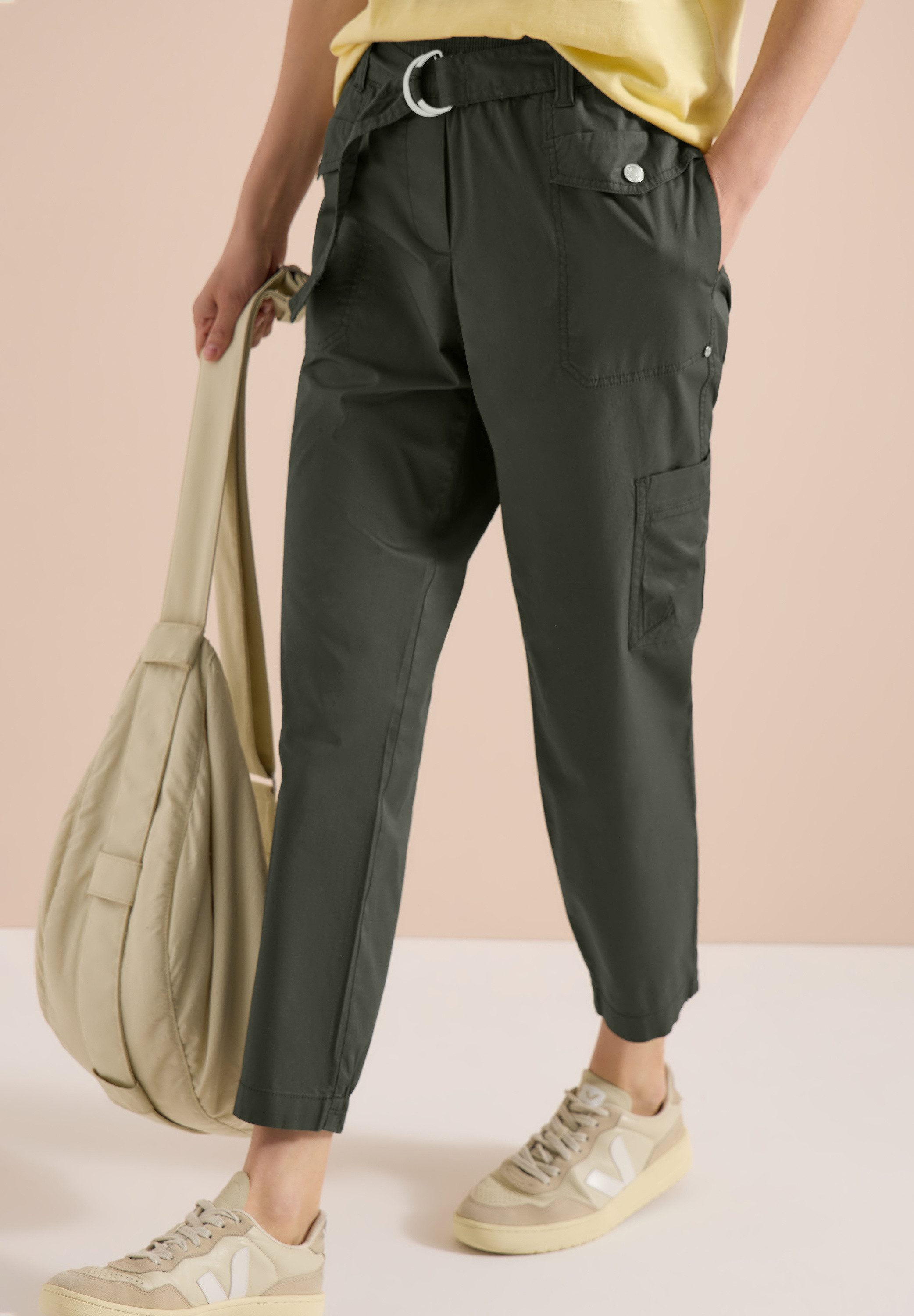 CECIL Stoffhose im Loose Fit