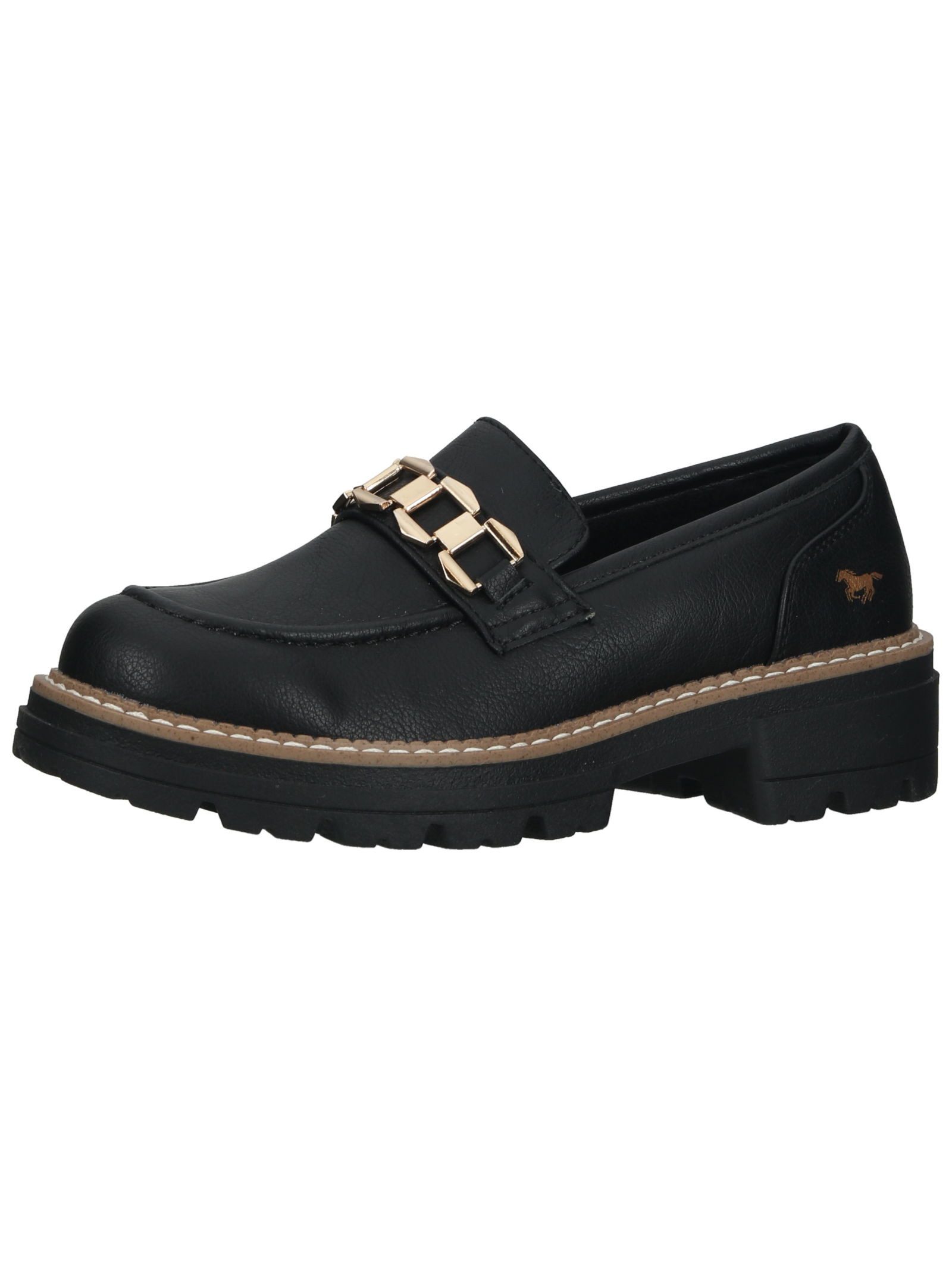 MUSTANG Slipper Lederimitat Slipper günstig online kaufen