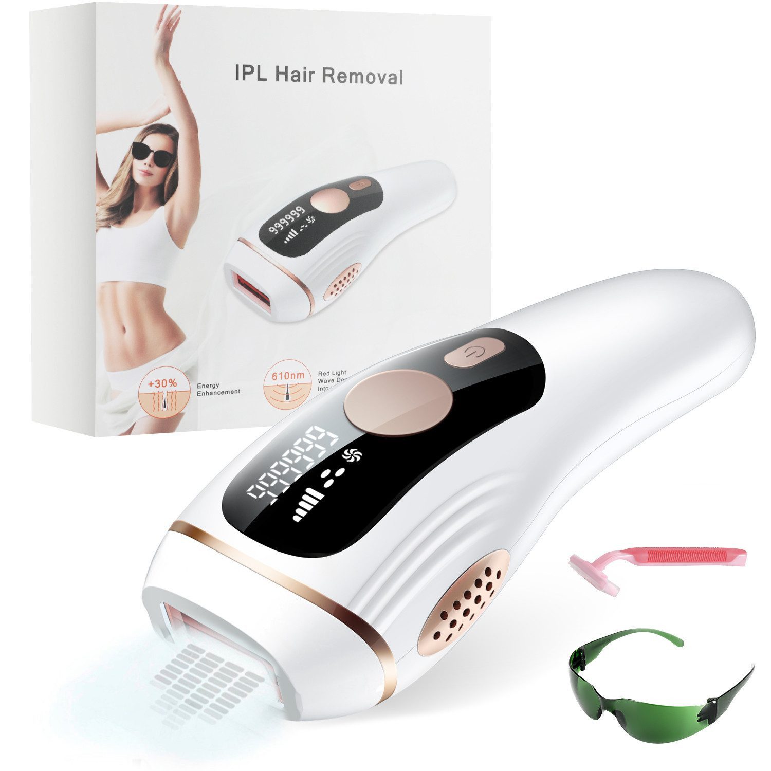 Haarentfernungsgerät IPL-Haarentferner, Laser Haarentfernung Zuhause