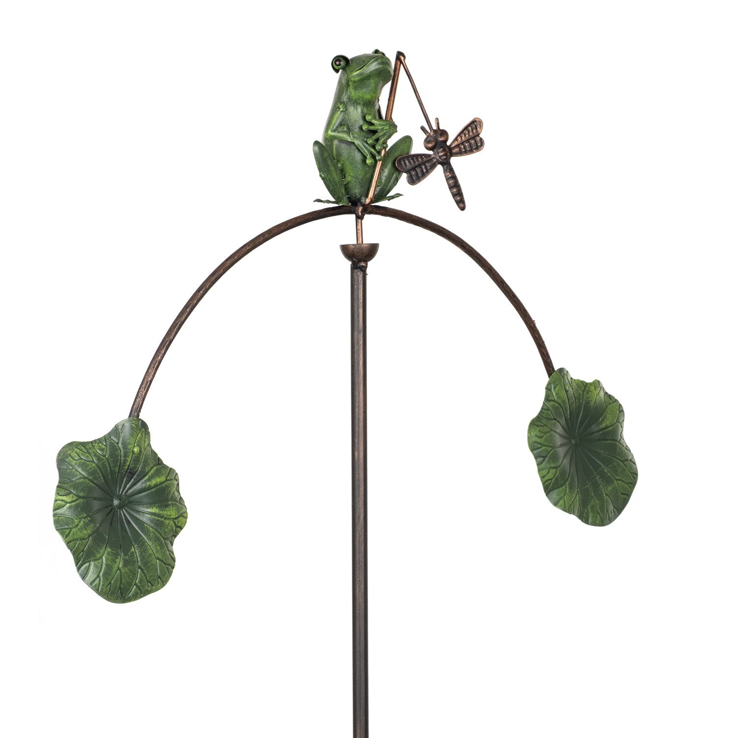 Moritz Gartenstecker Gartenstecker Frosch mit Libelle günstig online kaufen