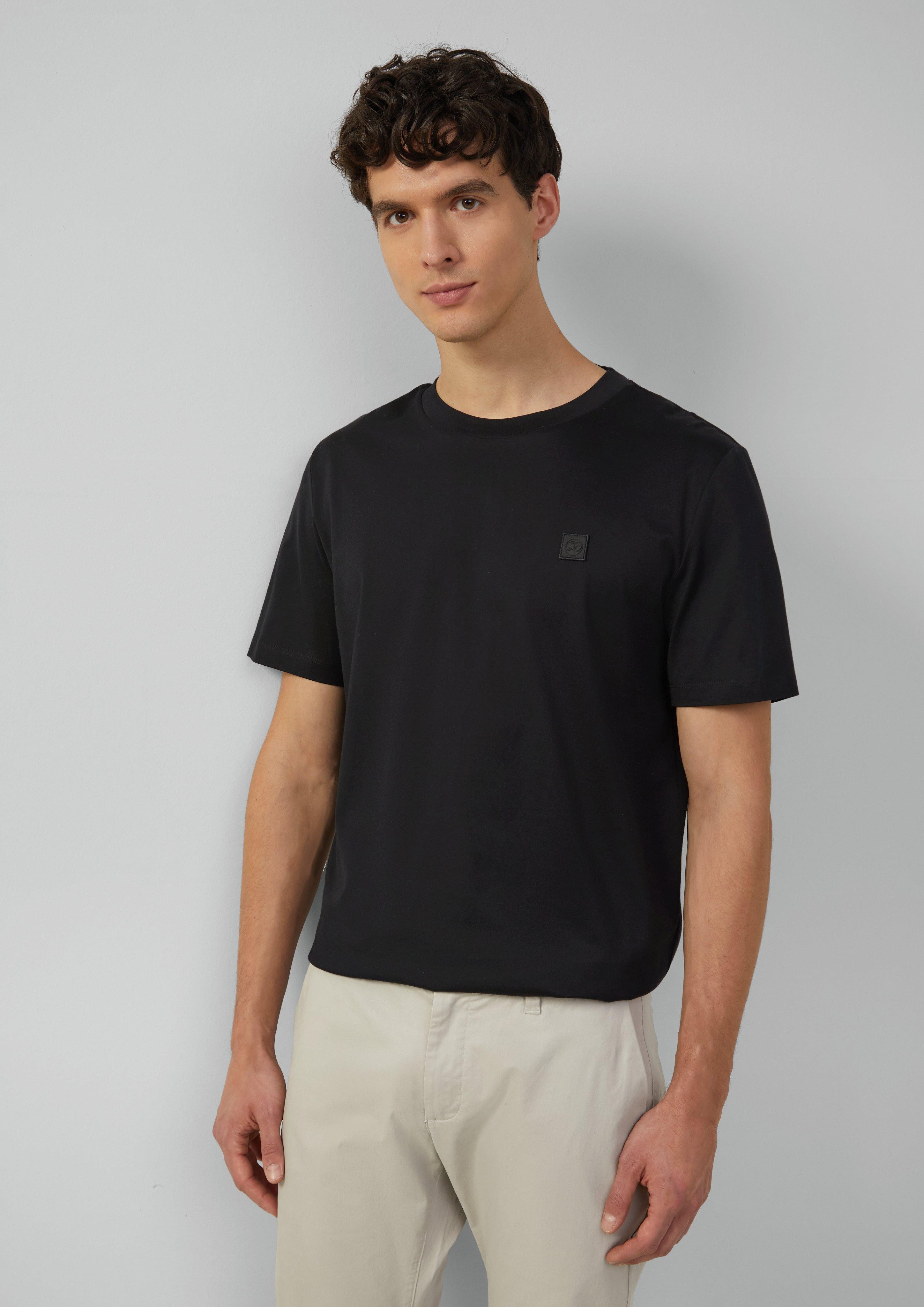 s.Oliver BLACK LABEL Kurzarmshirt T-Shirt aus günstig online kaufen