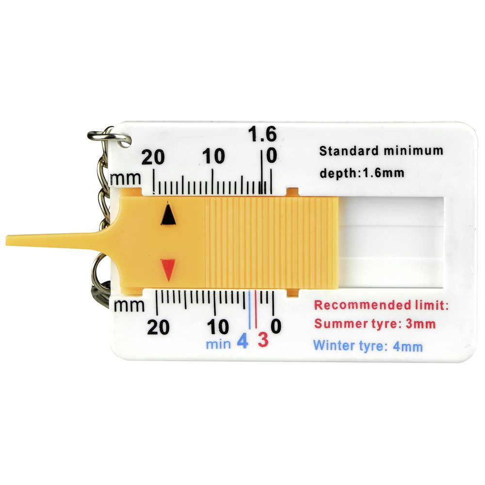 APA Reifendrucksensor APA 31343 Reifenprofilmesser analog Messbereich Tiefe 0 - 20 mm von APA