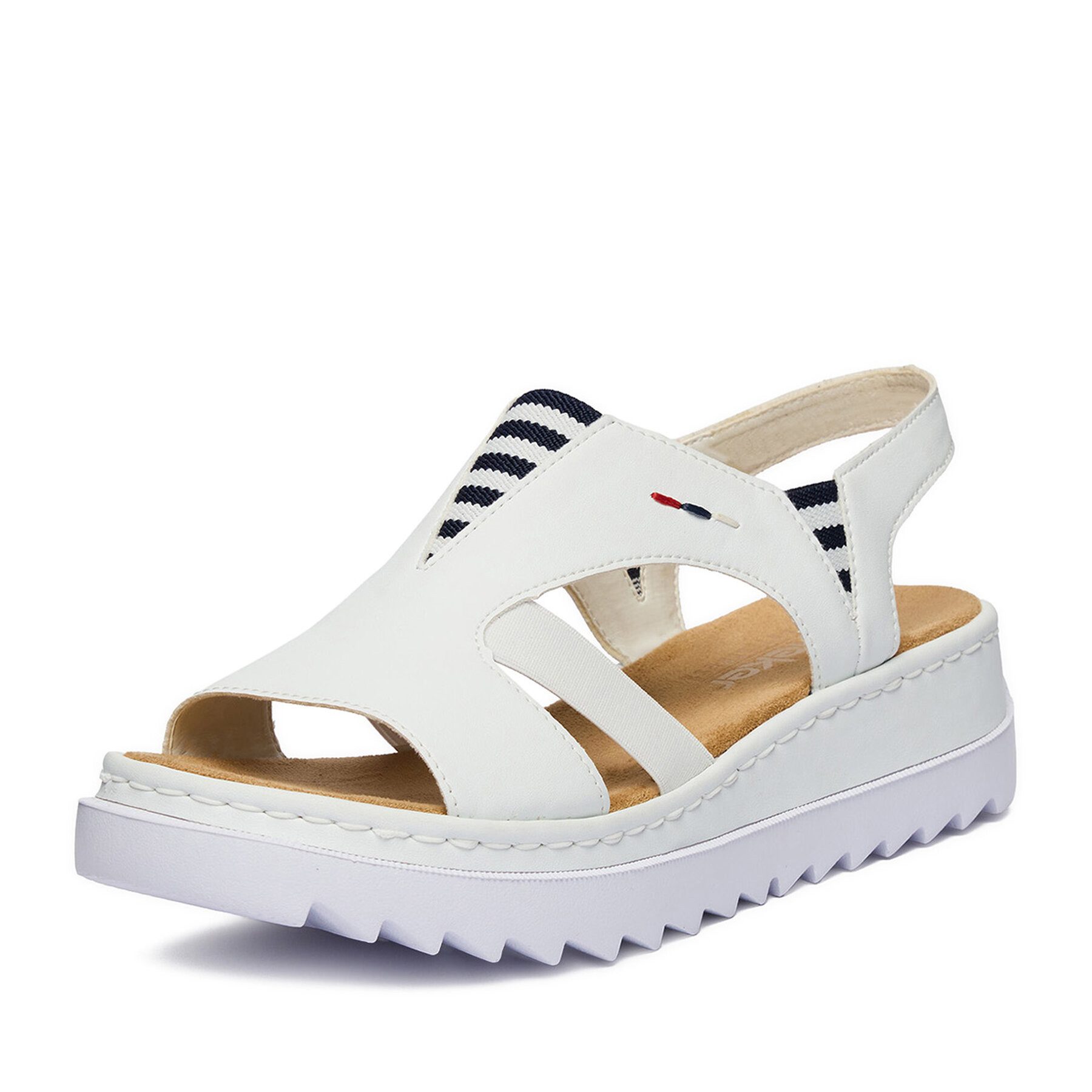 Rieker Rieker Damen-Sandalen Weiß V44Y5-80 Sandale