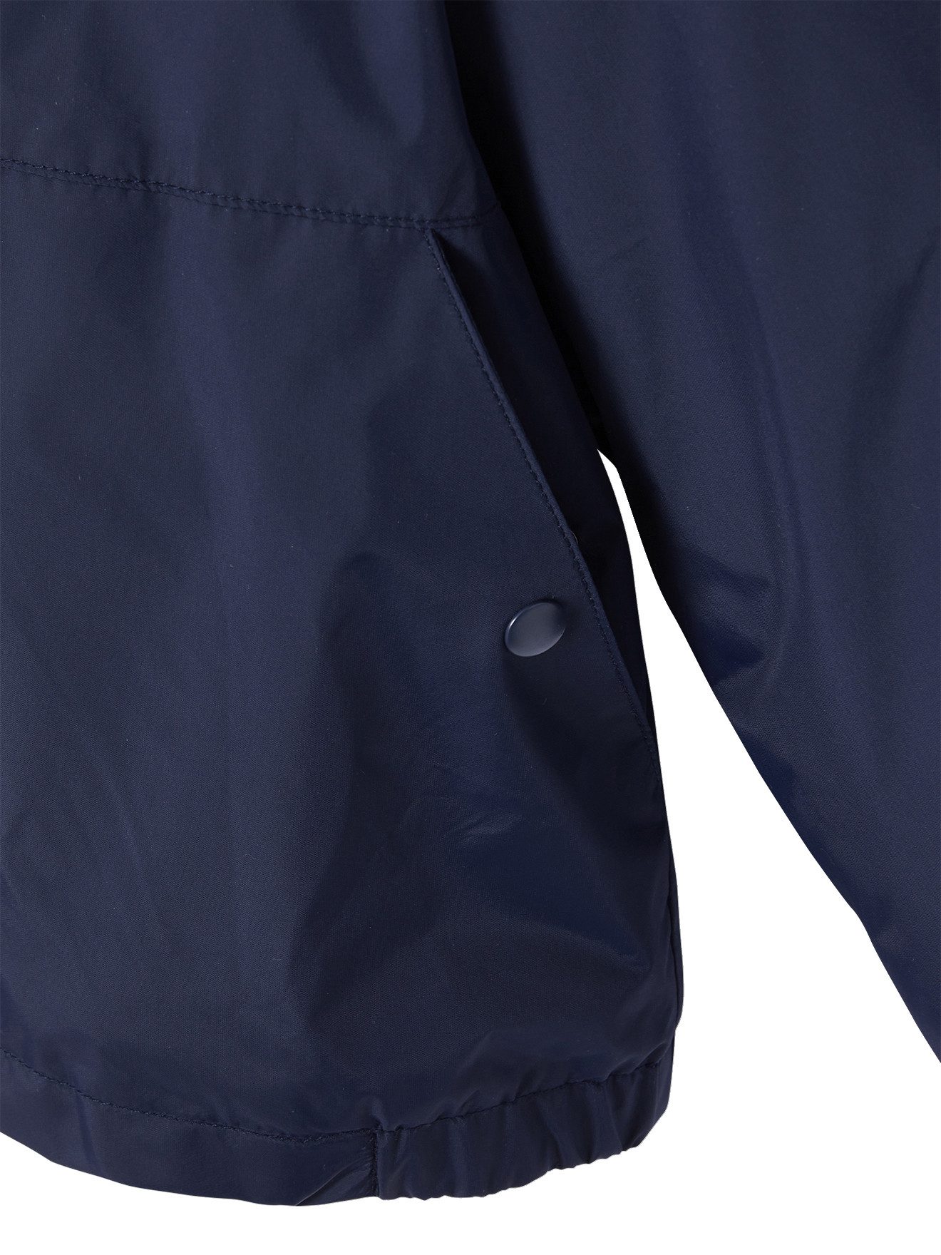 vertbaudet Regenjacke Jungen Anorak mit Teddyfleece-Futter