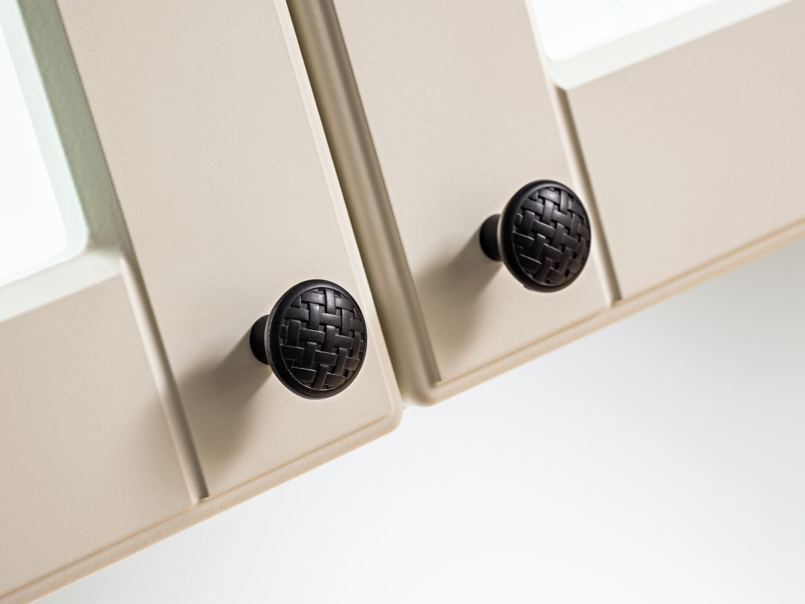 Möbel für Dich Küchenzeile Landhausküche LORA Einbauküche 320 cm, 11-teilig, mit Fronten in wahlweise weiß, beige oder grau