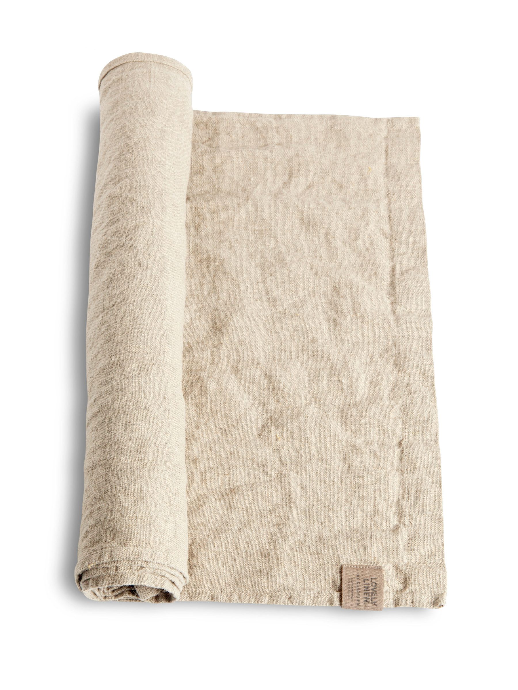 Beige Leinen Tischläufer online kaufen
