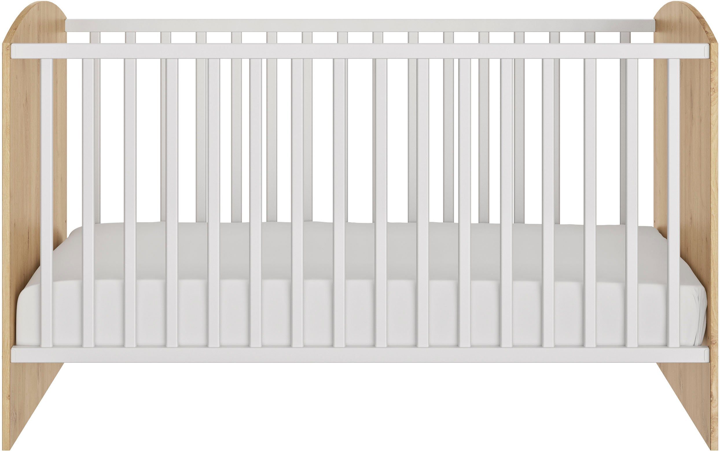 Galipette Baby Room Complete Set Arthur, (6-piece, with wardrobe, bed with drawer, changing table, changing unit and shelf)