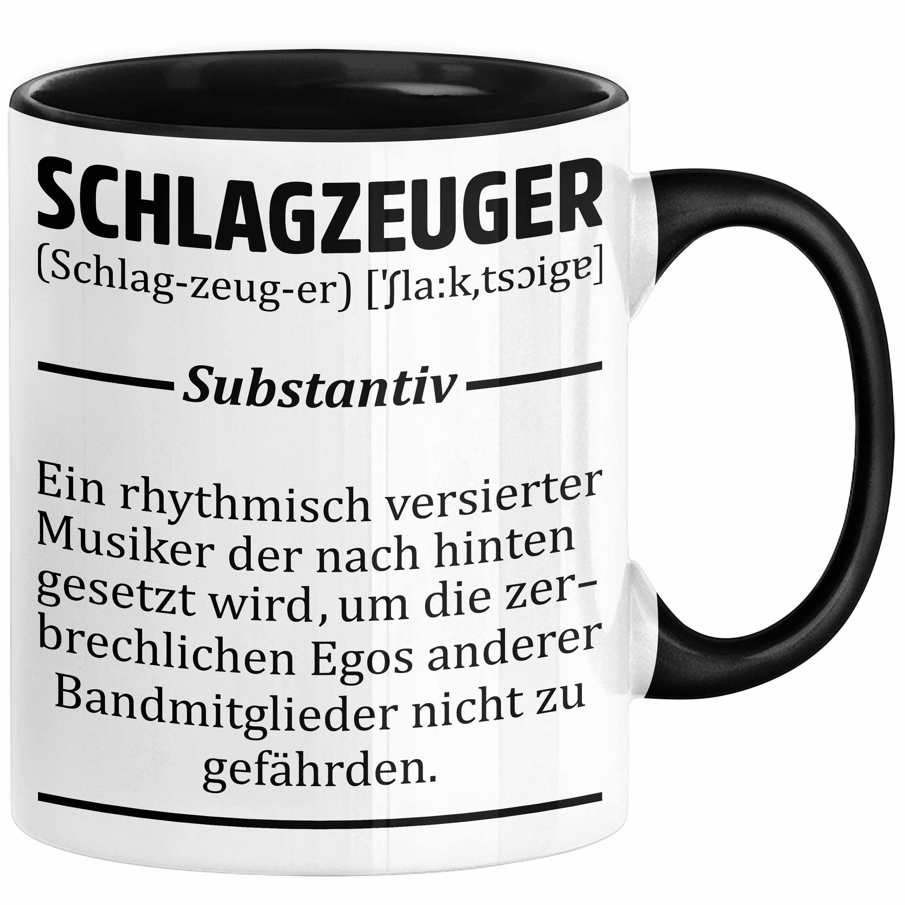 Trendation Tasse SchlagzeugSpieler Geschenk Drummer Tasse Geschenkidee