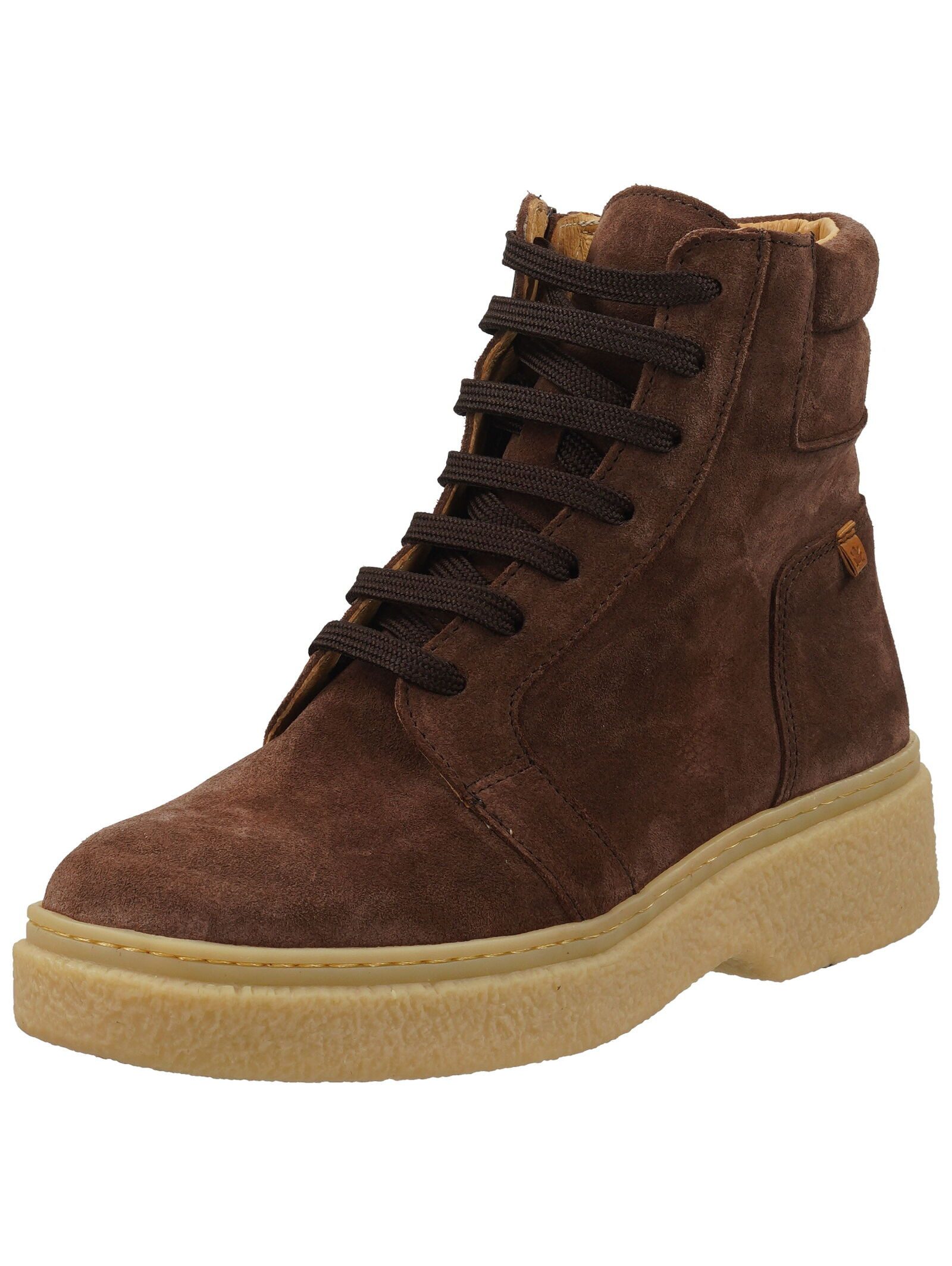 El Naturalista Stiefelette Veloursleder Schnürstiefelette