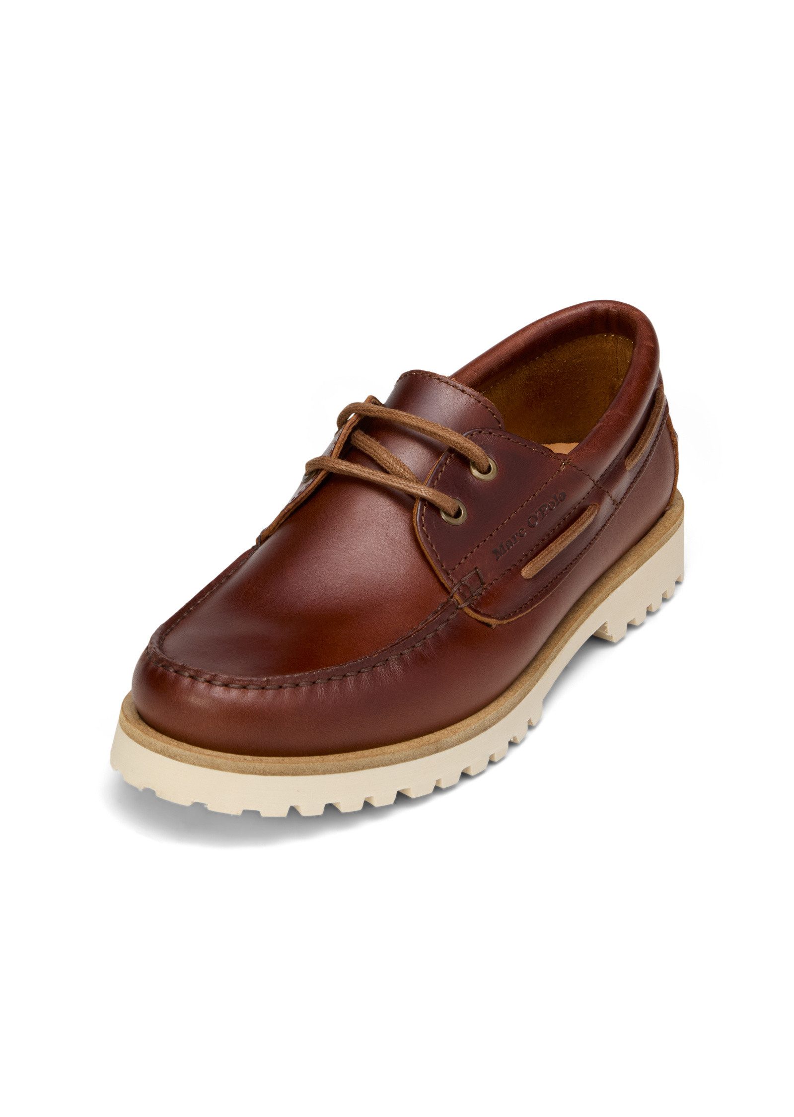 Marc O'Polo aus weichem Rindleder Bootsschuh