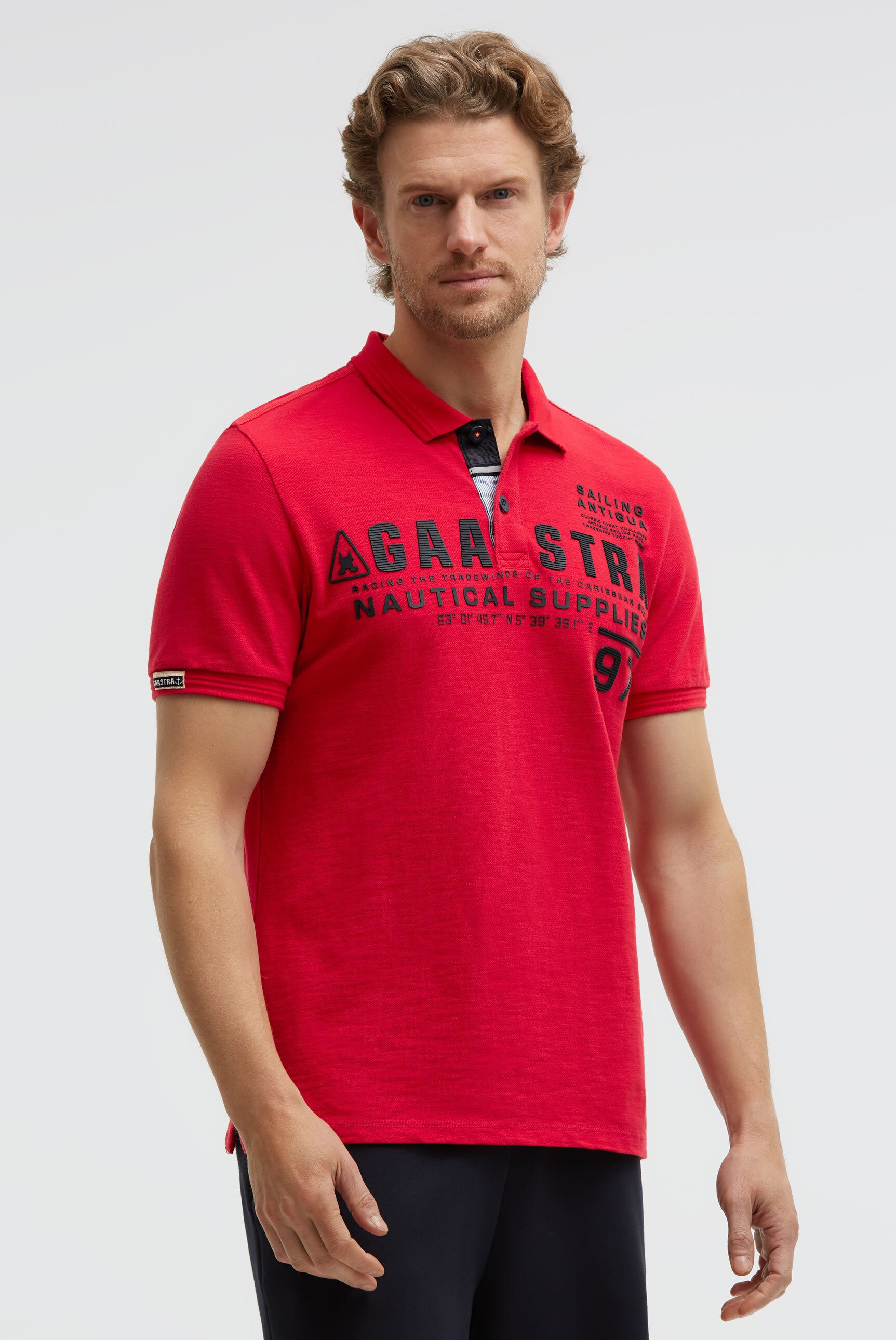 Gaastra Poloshirt mit Seitenschlitze