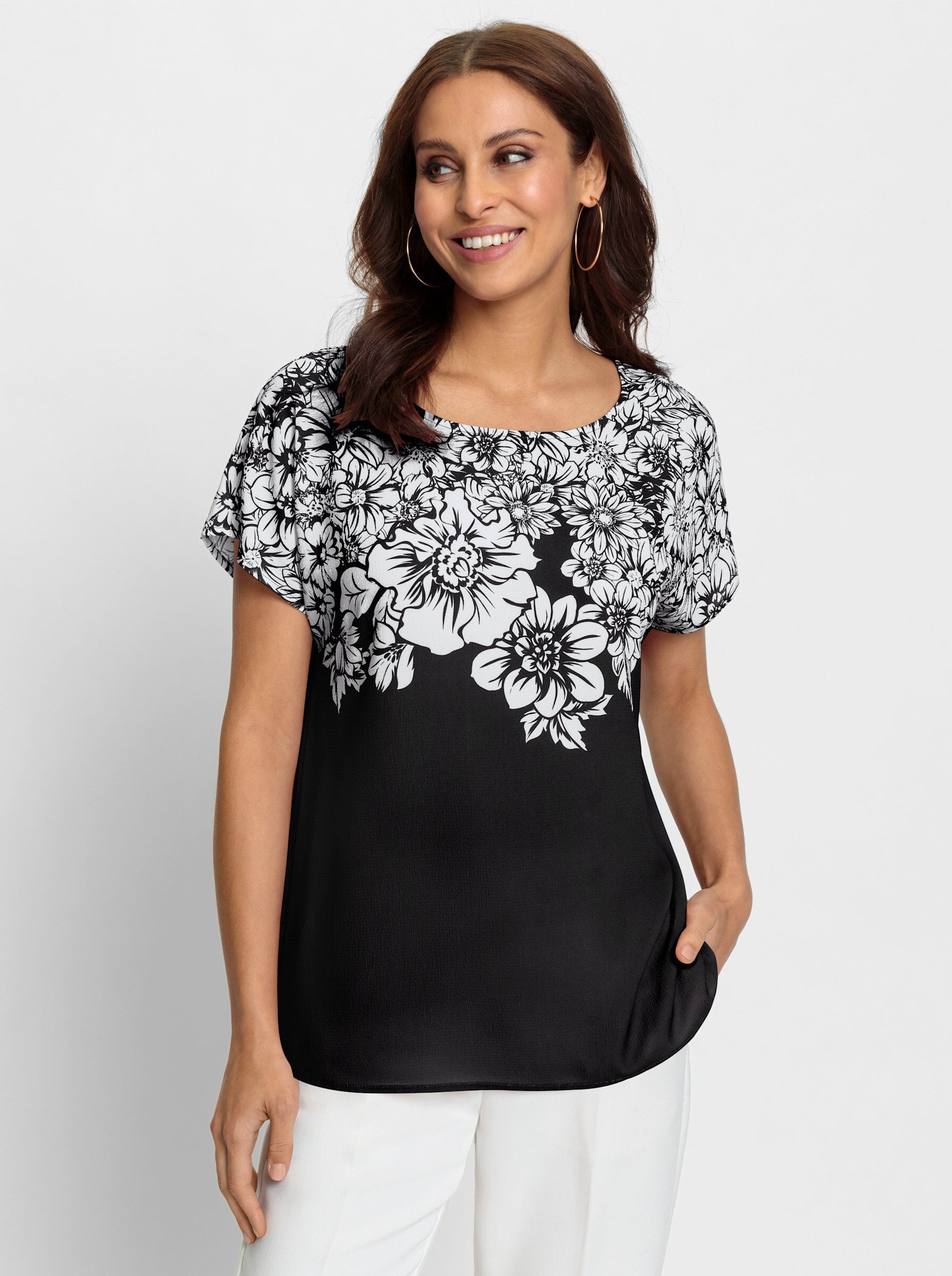 schwarz-weiß-bedruckt