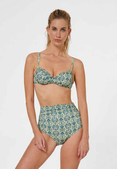 MADELEINE Bügel-Bikini Retro-Bikini mit Allover-Print