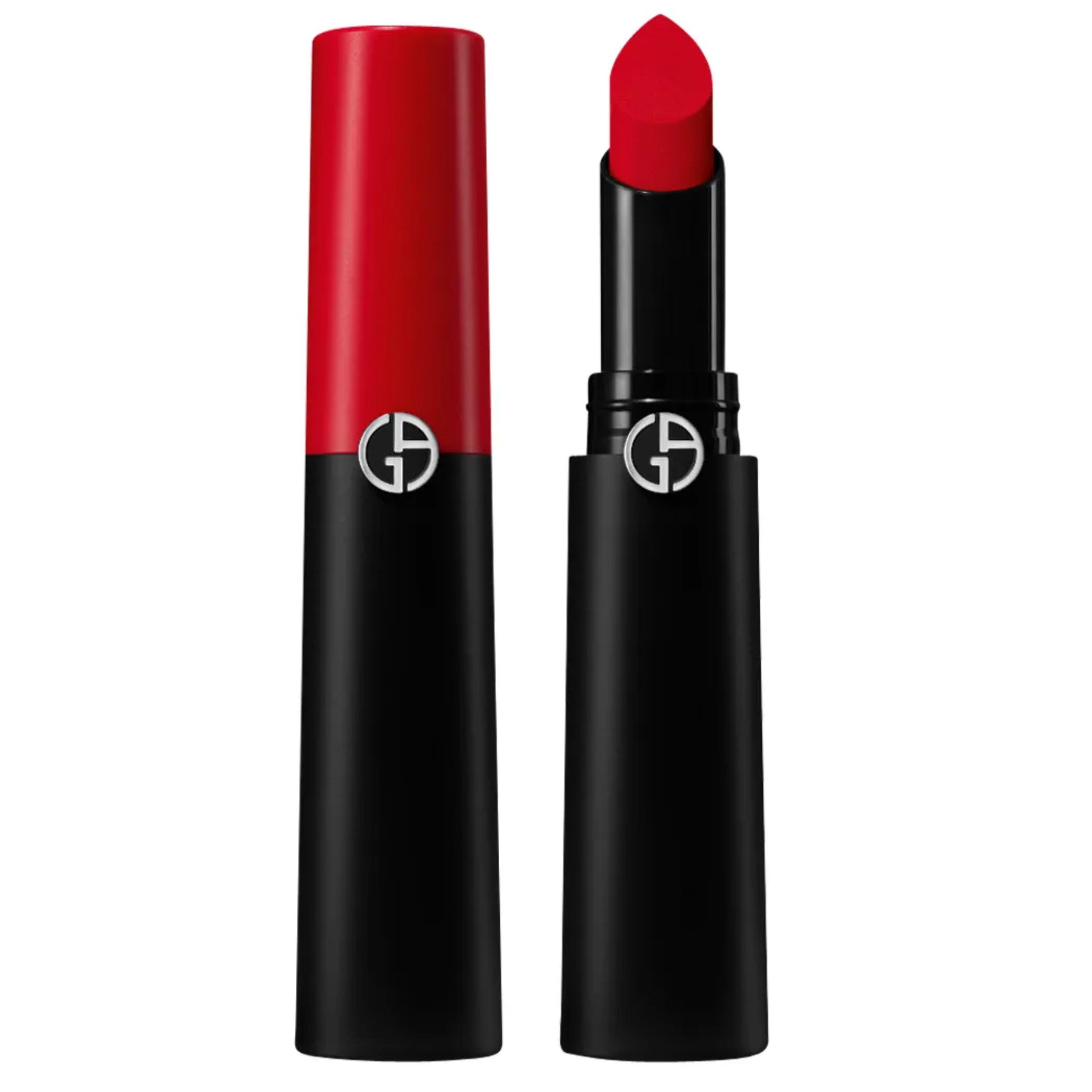 Giorgio Armani Lippenstift Rouge D'Armani Matte 400, 1-tlg., Hochpigmentiert, matt & mit Magnetverschluss – für stilvolle Lippen