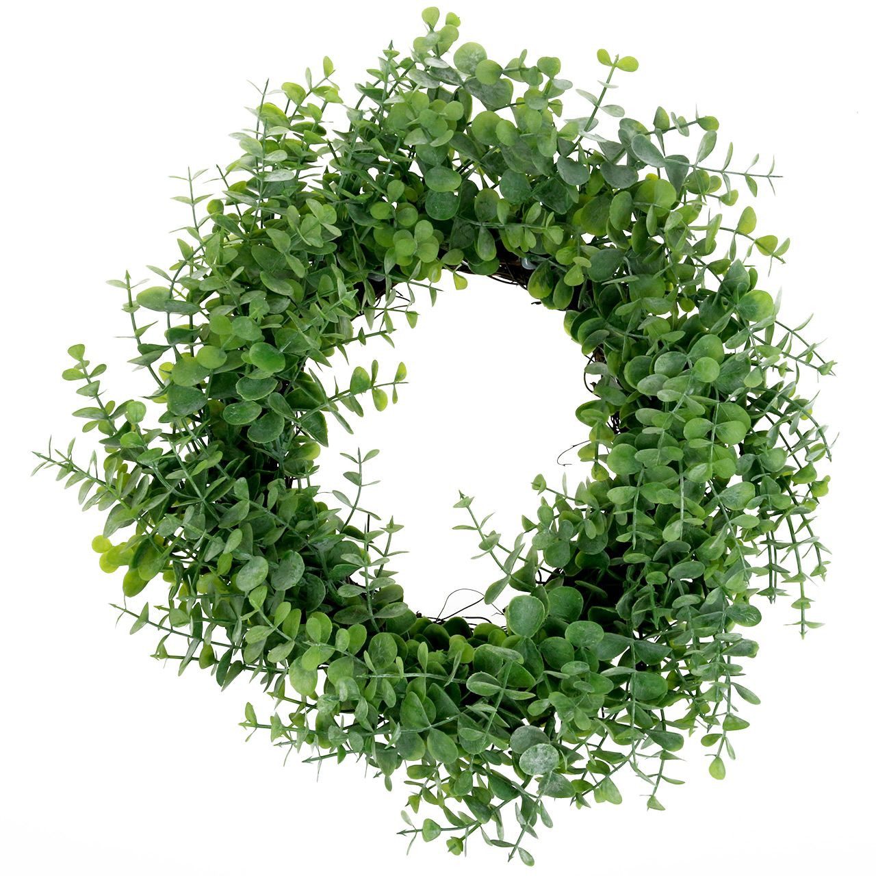 Dekokranz Kranz Eukalyptus Grün Ø36cm - Dekokranz - Wanddeko - Tischdeko -