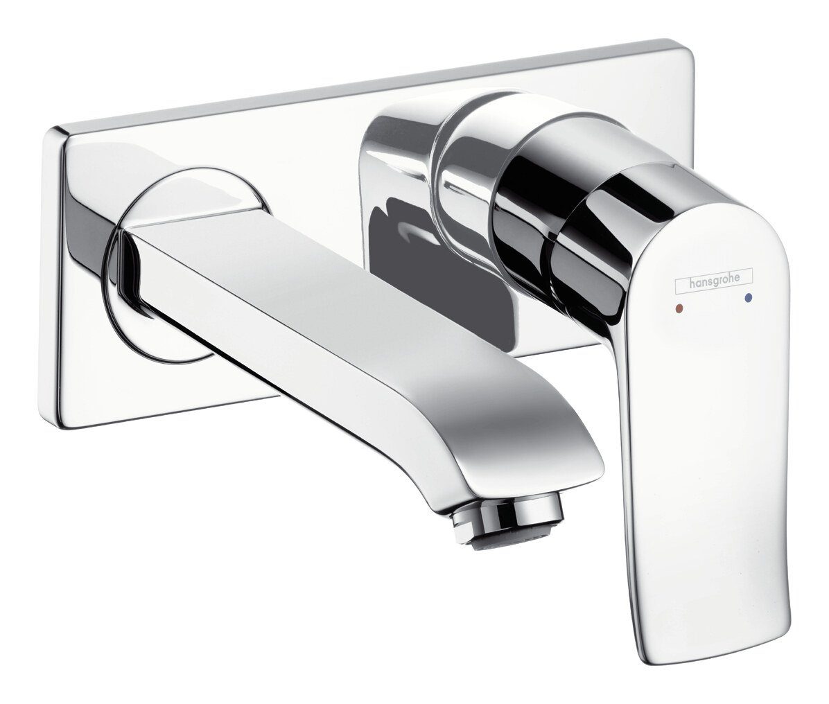 hansgrohe Unterputzarmatur Metris Einhebel-Waschtischmischer Unterputz Ausladung 165 mm - Chrom