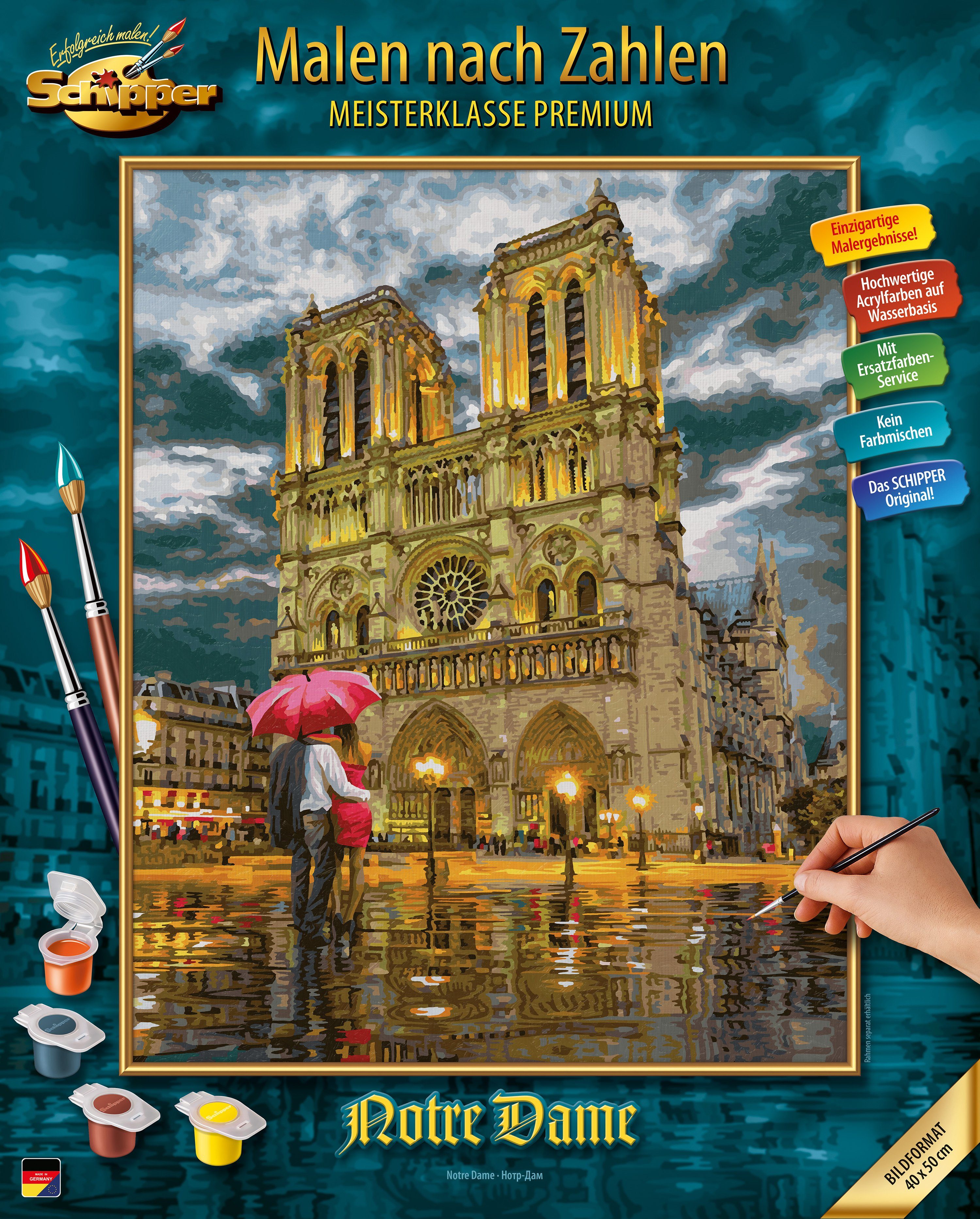 Schipper Malen nach Zahlen Meisterklasse Premium - Notre Dame, Made in Germany