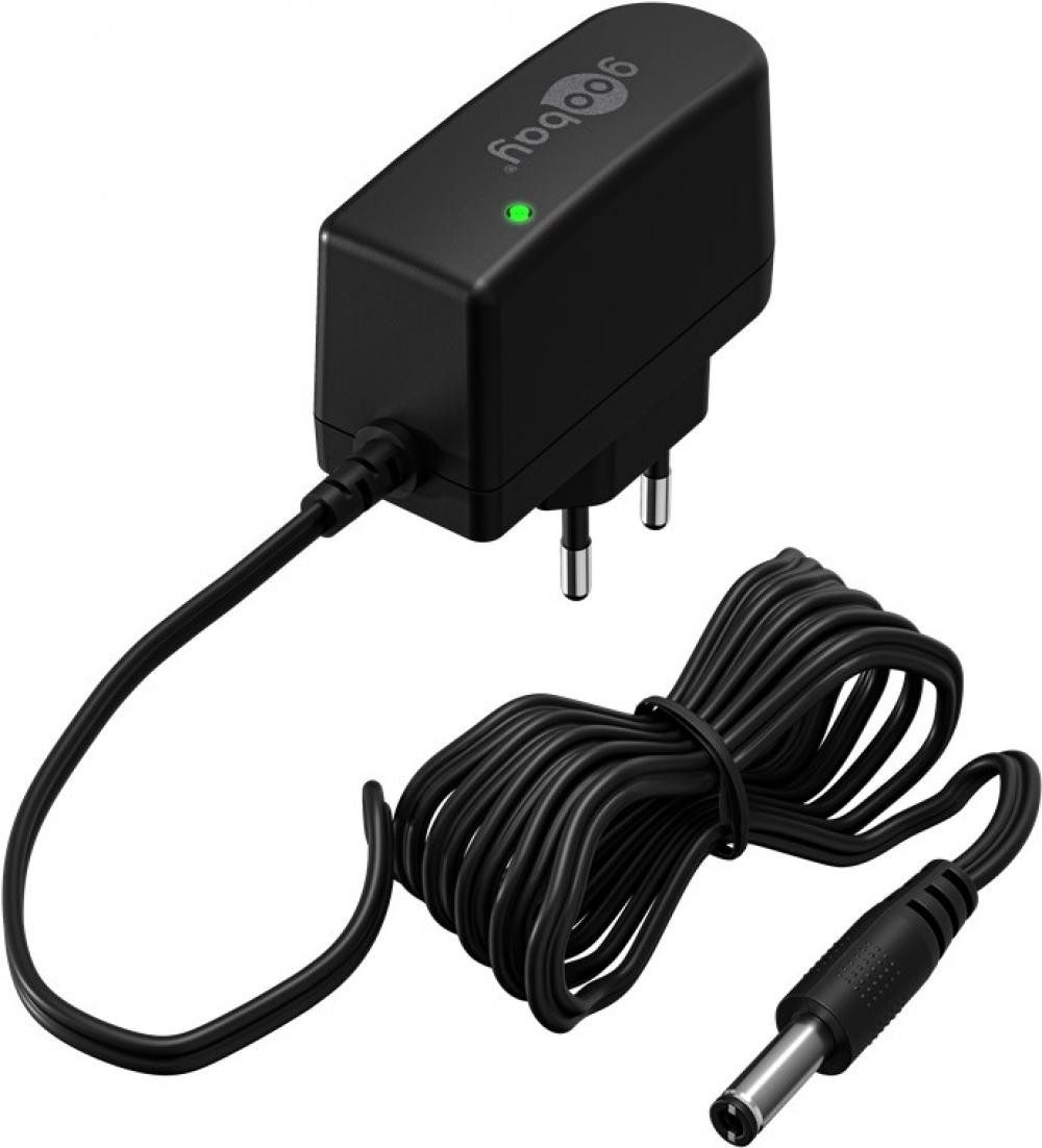 Schaltnetzteil 12V DC 1A 1000mA 12W mit Hohlstecker 5,5 x 2,1 mm Netzteil
