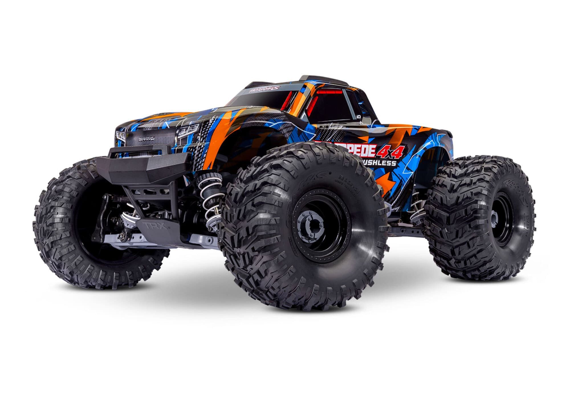 Traxxas RC-Buggy Stampede 4X4 Brushless Monstertruck Orange RTR VX3 Brushless