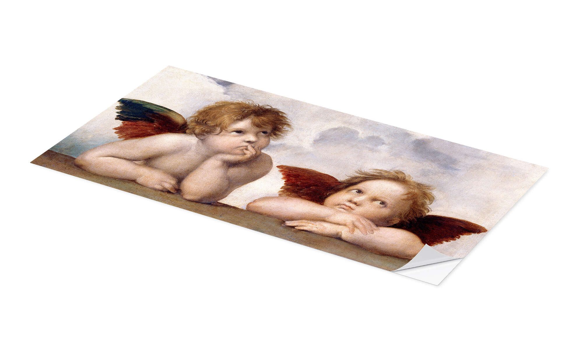 Posterlounge Wandbild Kleine Engel (Detail), Raffael, günstig online kaufen