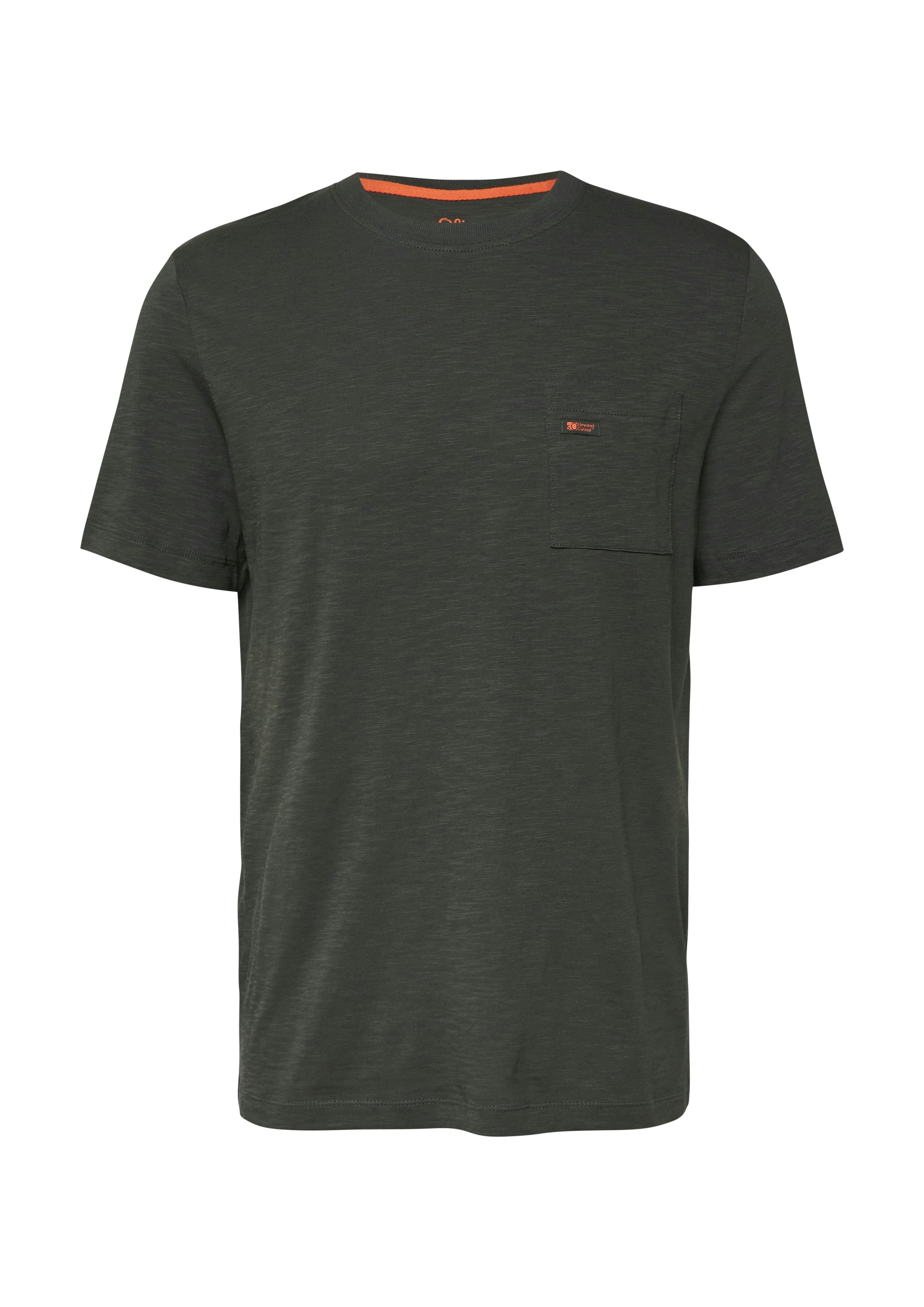 s.Oliver T-Shirt in melierter Optik – Bild 4 von 4