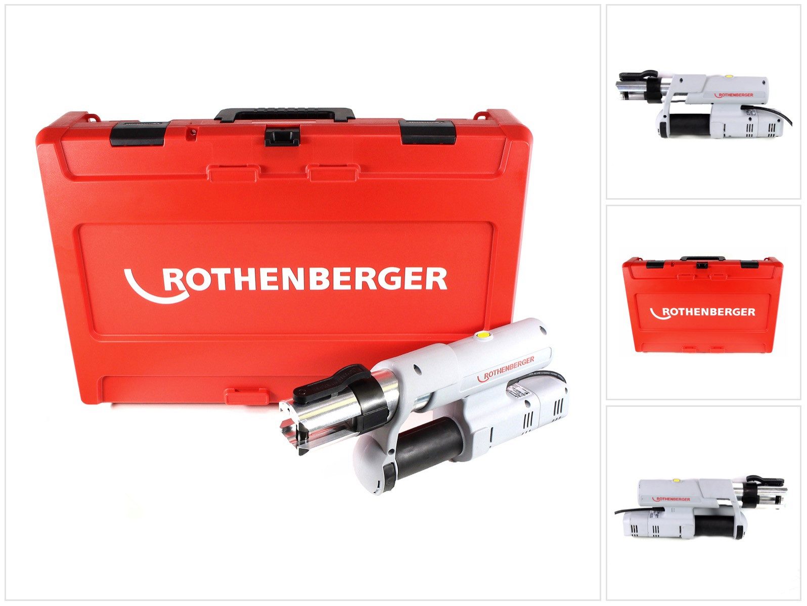 Rothenberger Werkstattpresse ROMAX AC ECO Basic 230 V Pressmaschine Typ C für Netzbetrieb im Trans
