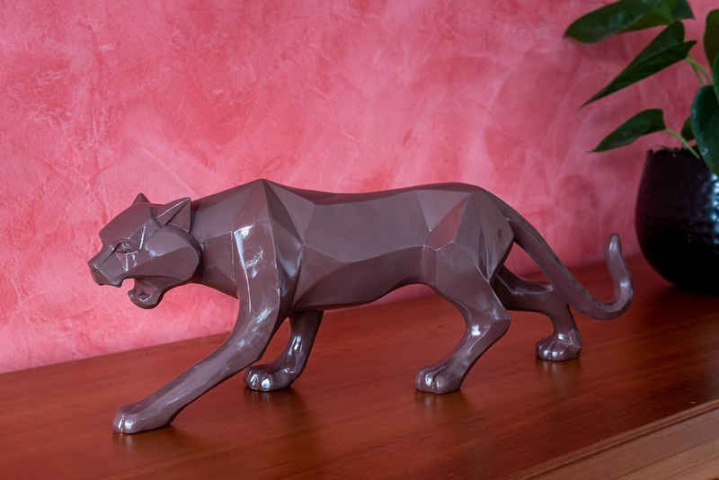 IDYL Dekofigur IDYL Moderne Skulptur Figur Resin "Jaguar", Moderne Figur "Jaguar"