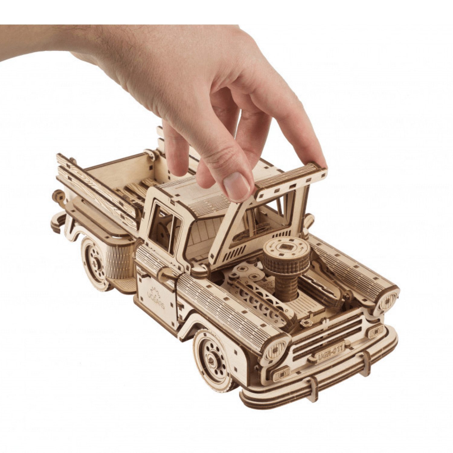 UGEARS Modellbausatz Pickup Lumberjack aus Holz, (460-tlg)