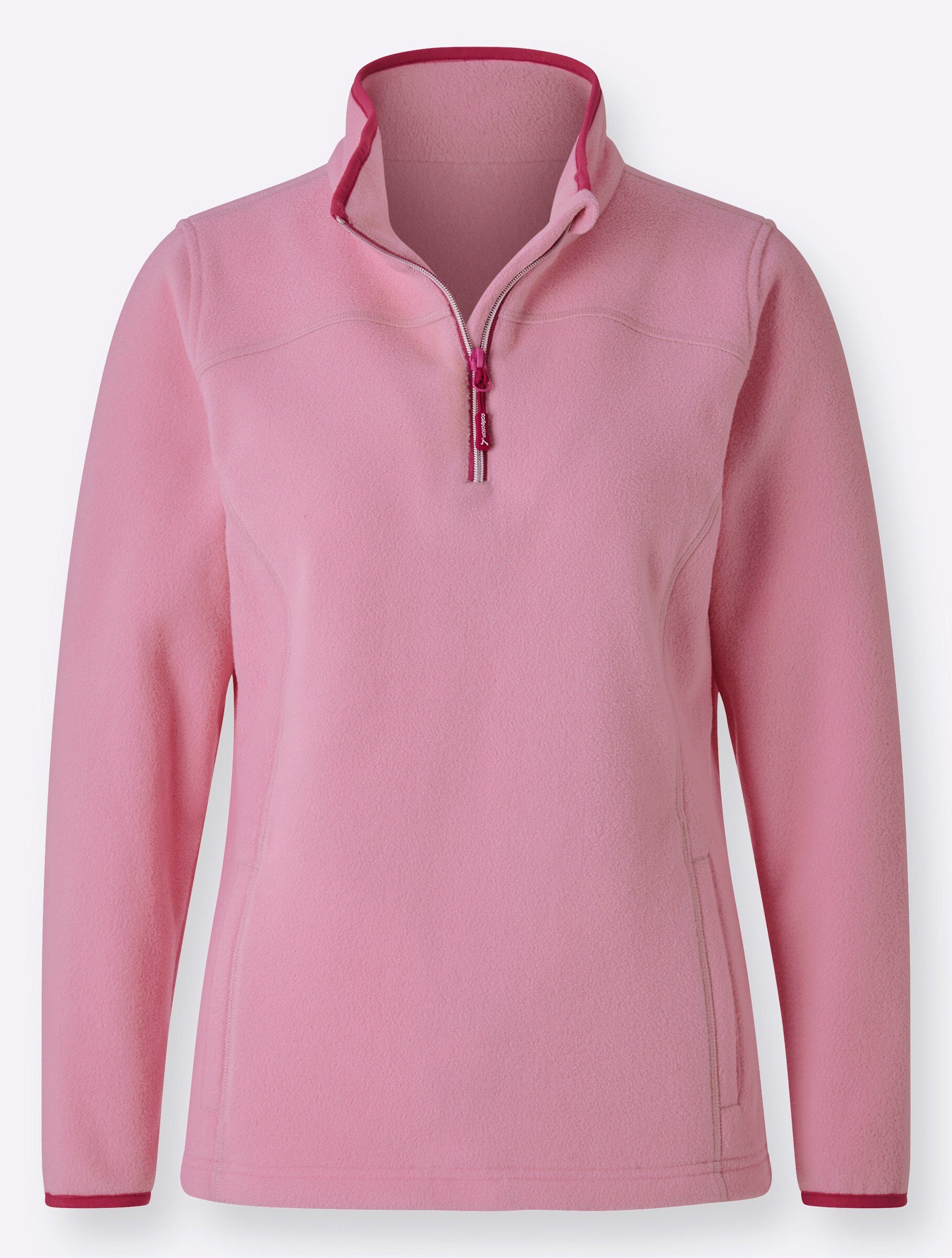 Witt Fleeceshirt Fleece-Shirt Langarm Länge ca. 66 cm