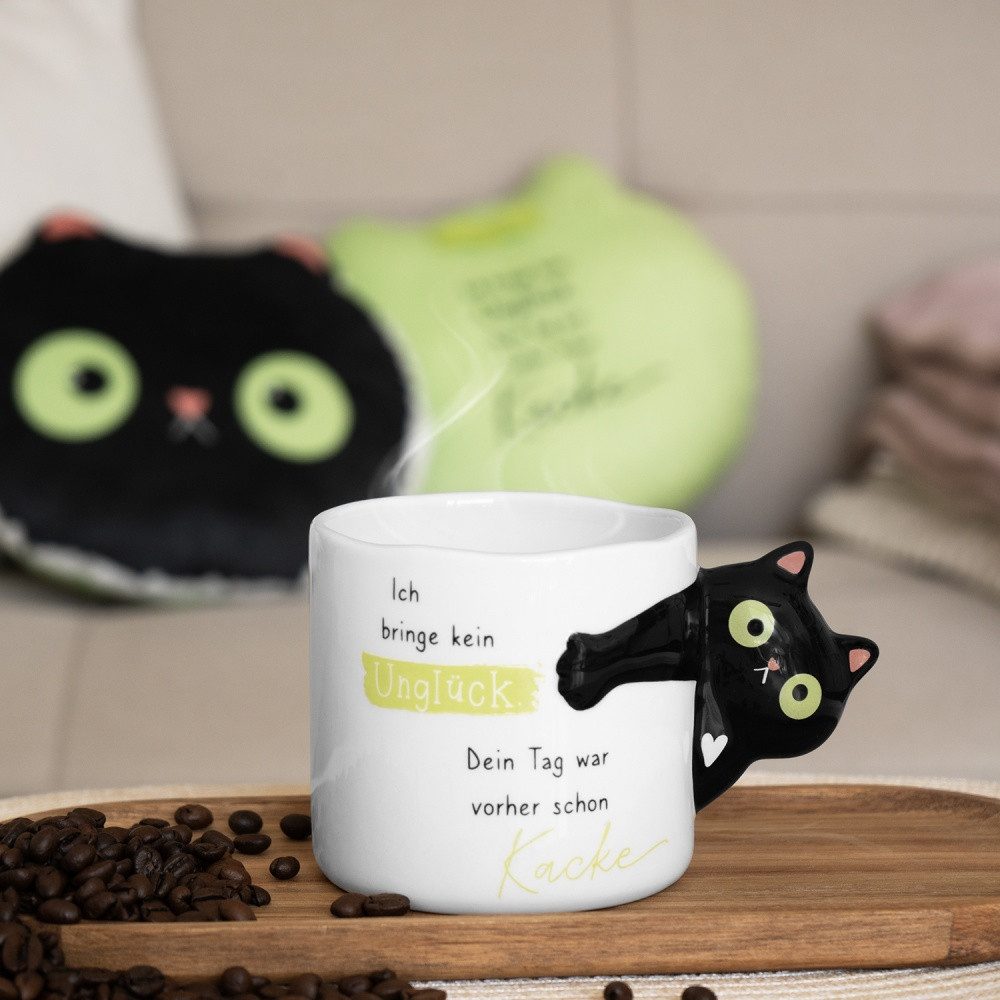Sheepworld Becher Tasse »schwarze Katze«