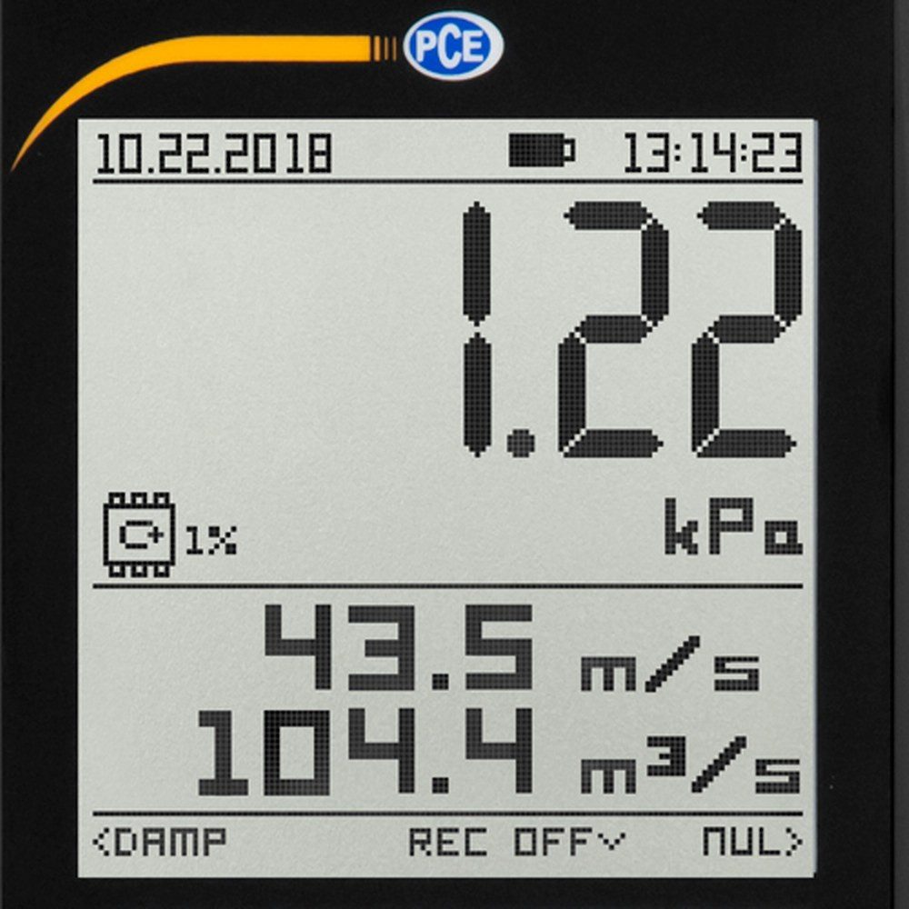 PCE Instruments Differenzdruckmanometer PCE-PDA 10L Wetterstation