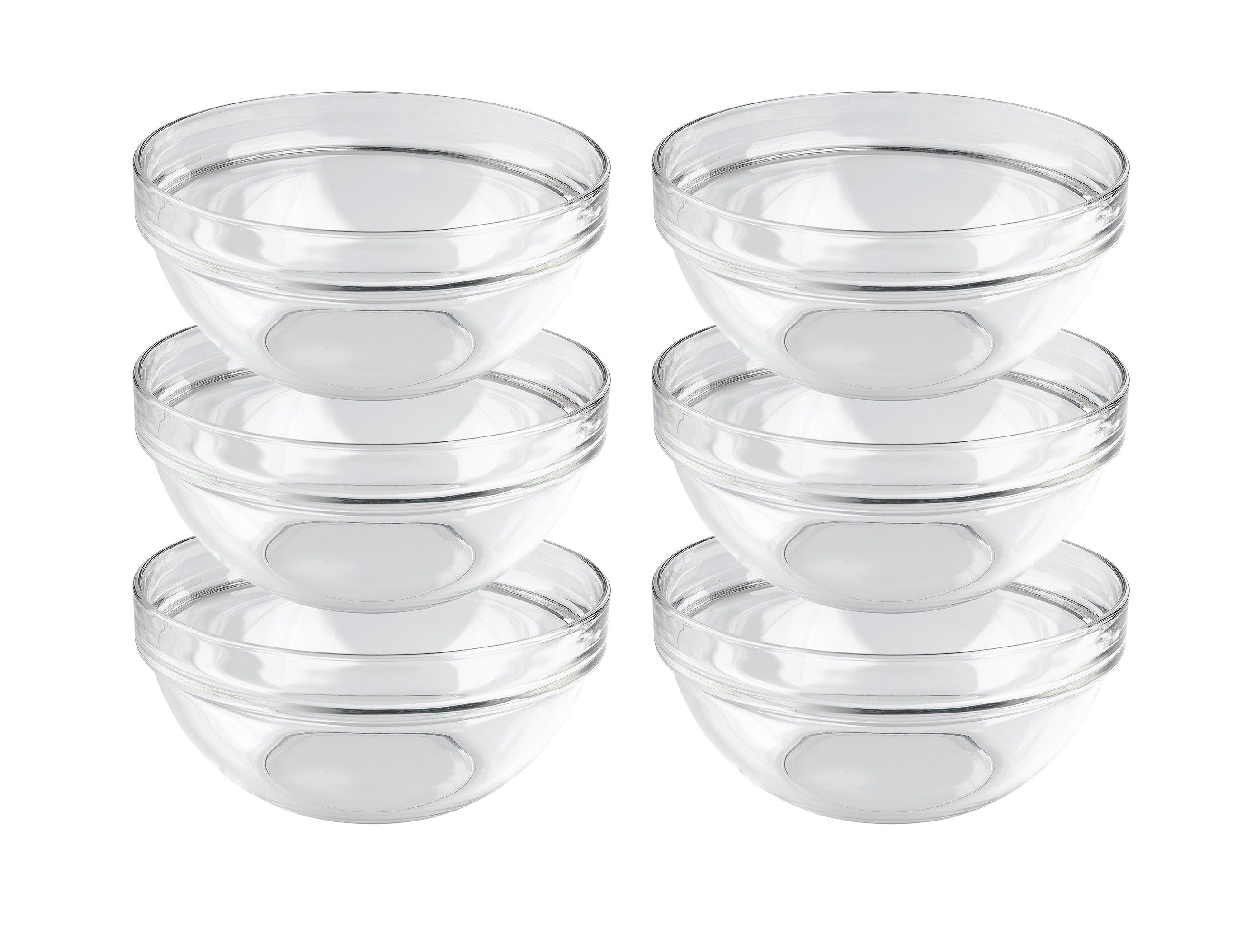 Luminarc Schüssel EMPILABLE, Glas, (6-tlg)