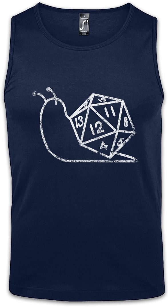 Urban Backwoods Tanktop Slow RPG Roller Ärmelloses T-Shirt Gamer Video Dragons VG Würfel Dice Dungeons RPG Roleplay Role