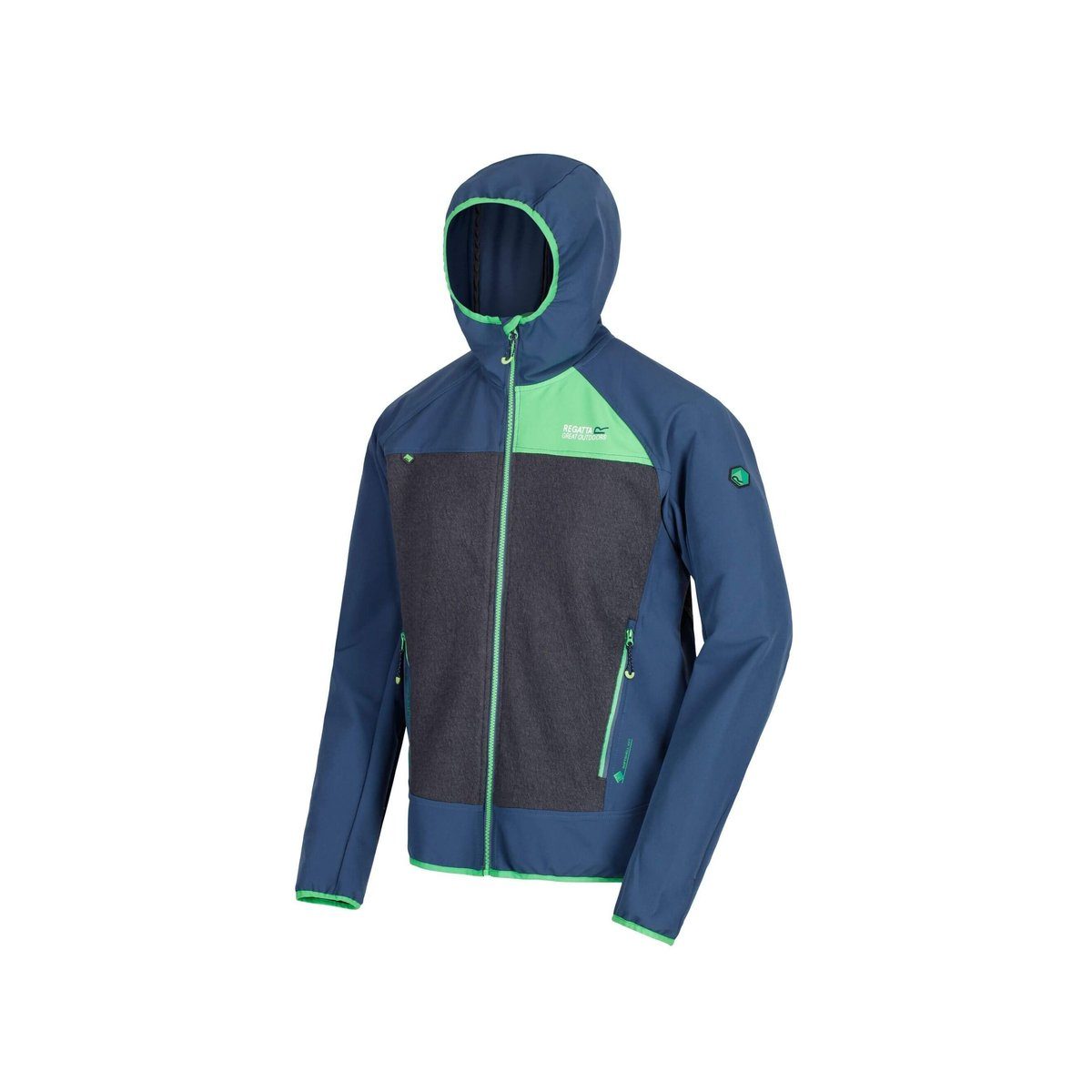 (1-St) regular Regatta Anorak grau