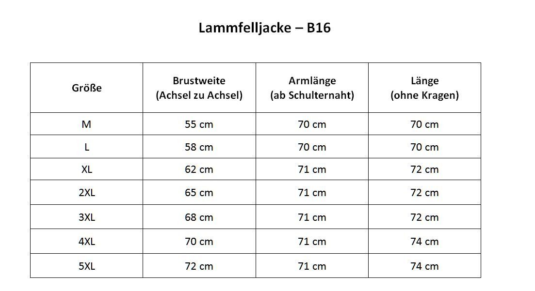 Hollert Bomberjacke B16 Herren Lammfelljacke Echtleder Merino Schaffell Fli günstig online kaufen